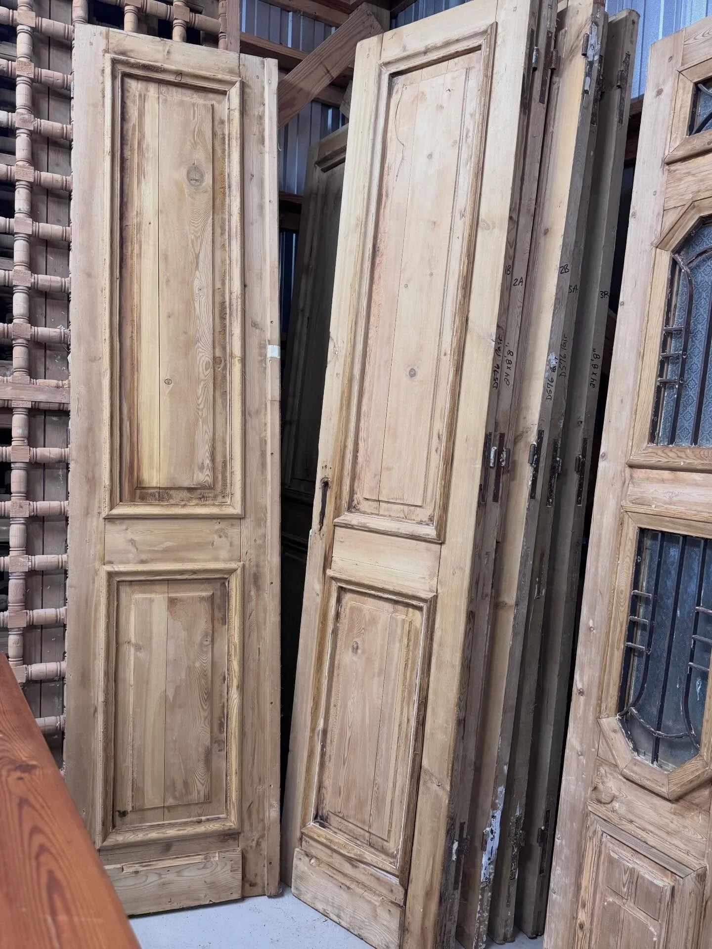 Yes. You can outfit a house with matching doors. 
It&rsquo;s possible. ✨

Whether you need just one pair or multiple pairs of matching doors, we got you covered.