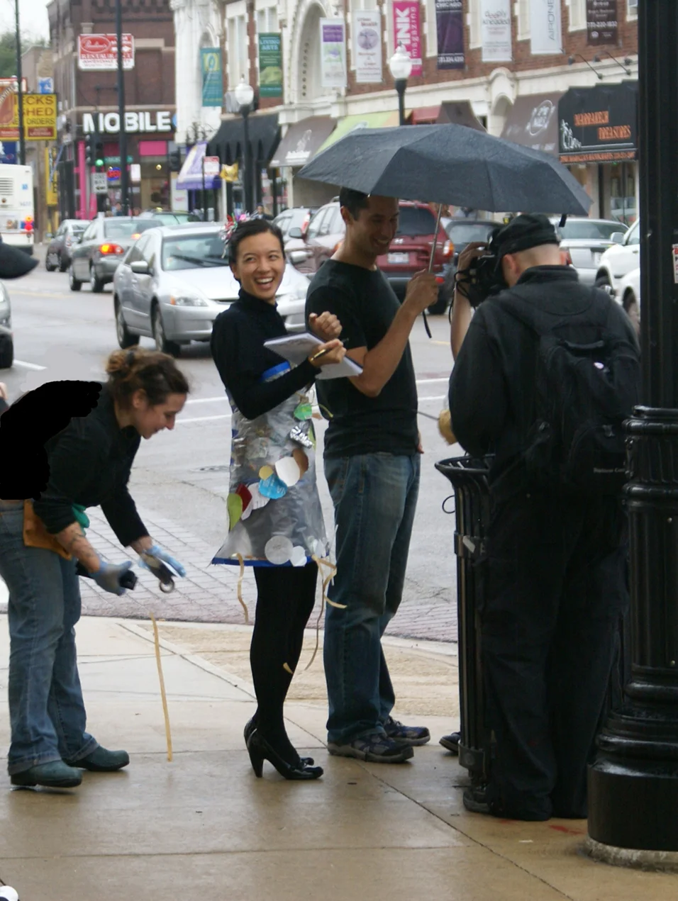 Performing on the street