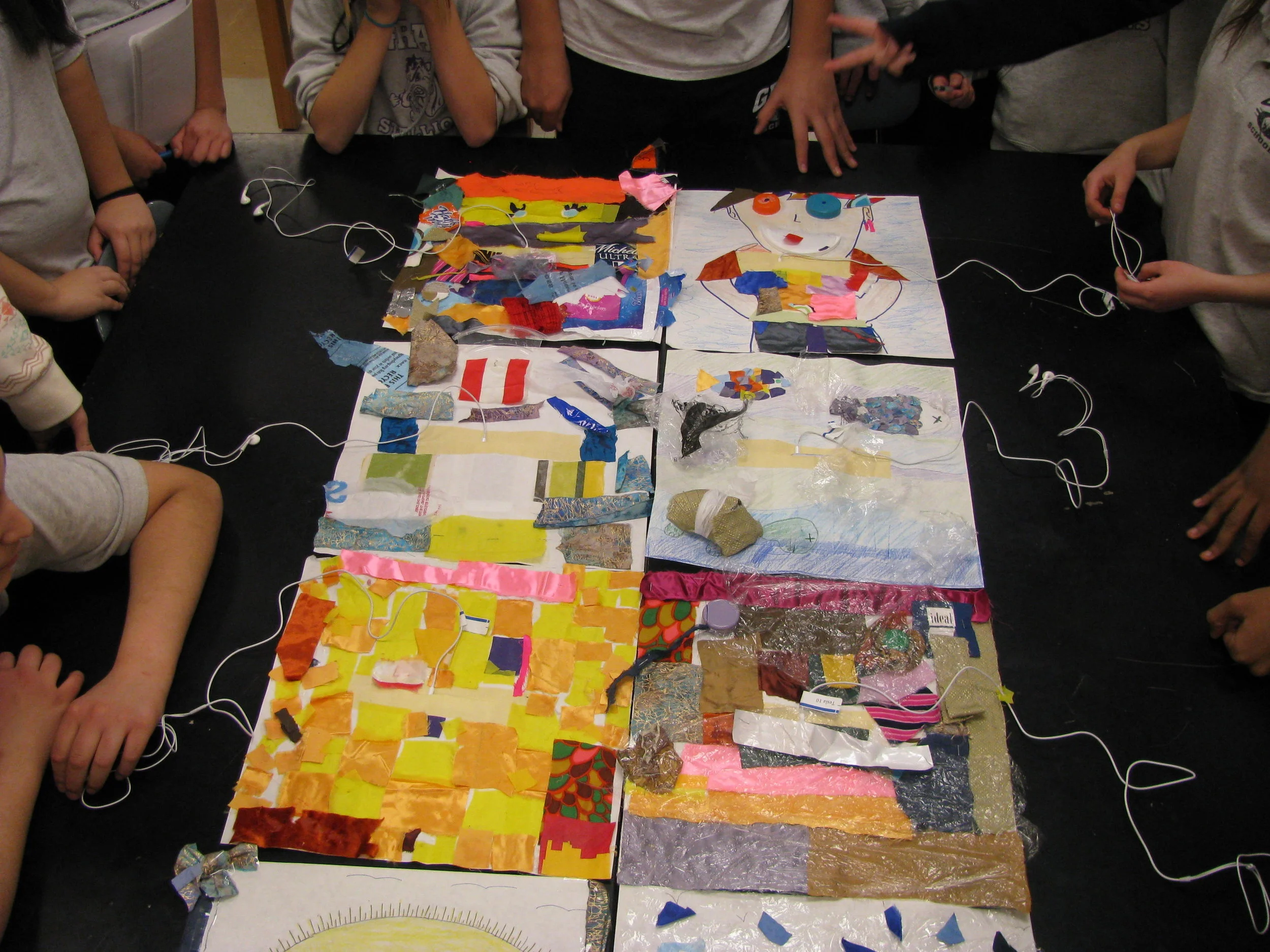 Sound Blanket - Environmental Science - Pollution Unit. Media: Assemblage, Sound Art