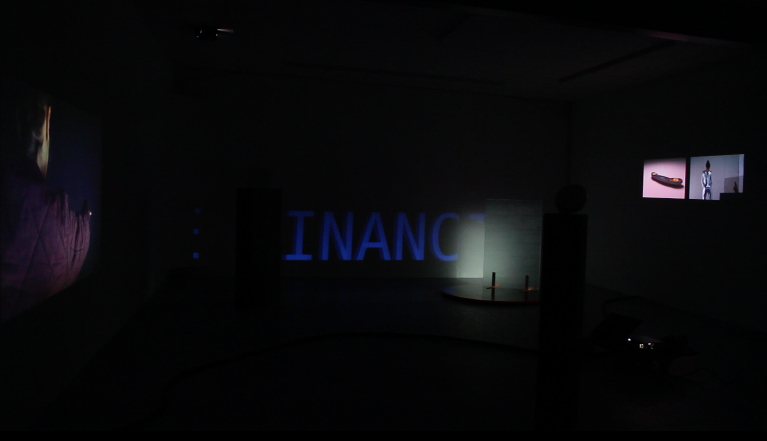 Installation view : Léa Viretto, Hétéromation , Galerie Marchepied, November 2018
