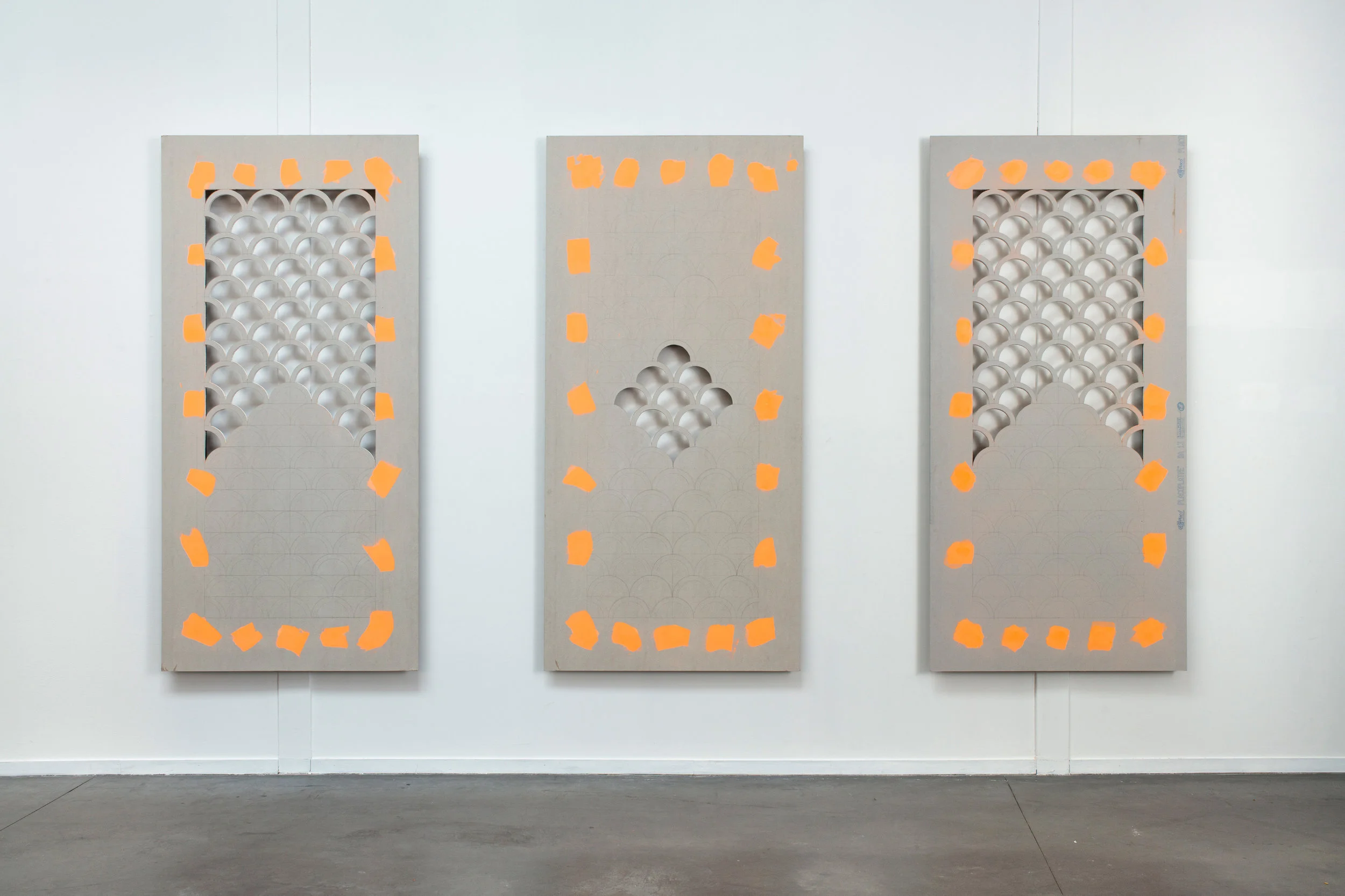 Installation view : Exhibition of the visual arts prize of Nantes, L’atelier, 2018. Crédit photo : Philippe Piron