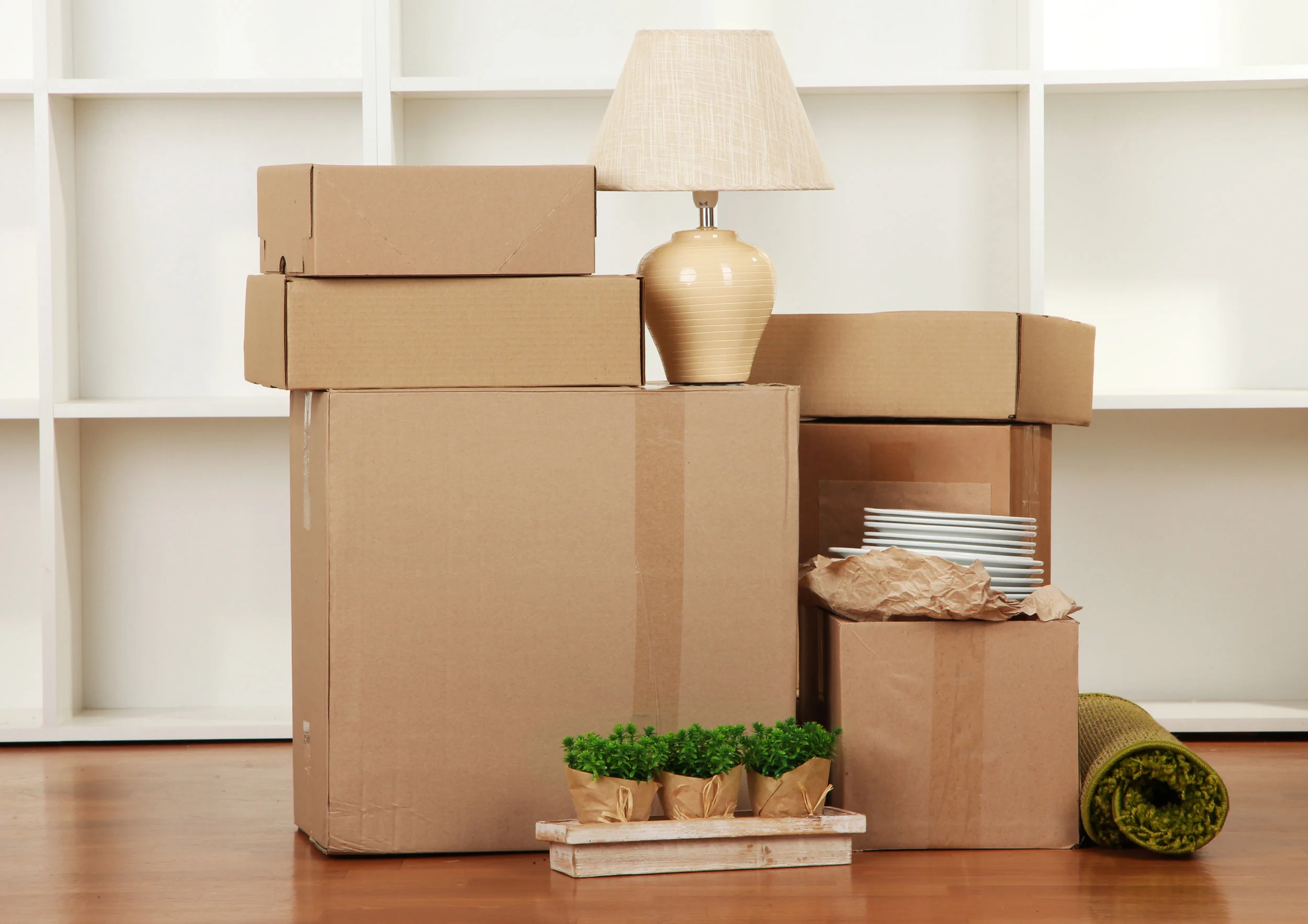 Packing boxes 