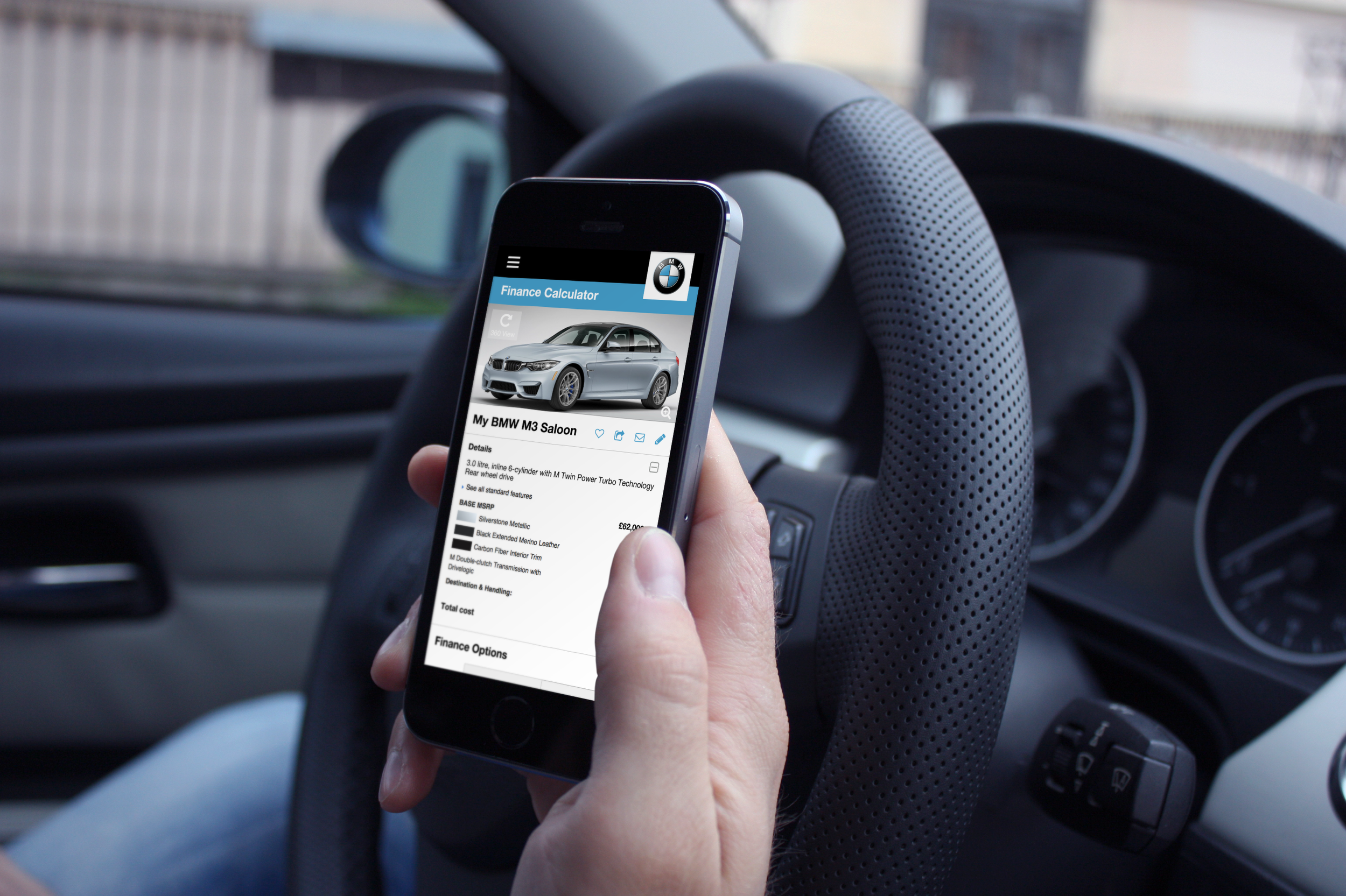 BMW smartphone app