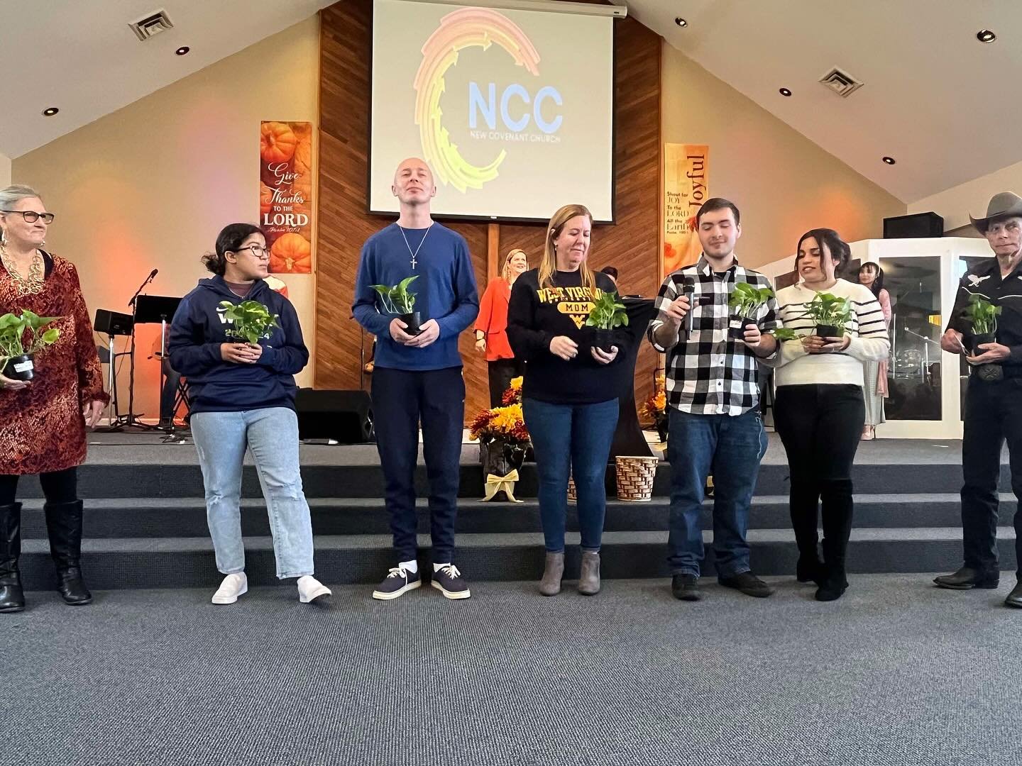 New members preparing to GROW on their journey with Jesus