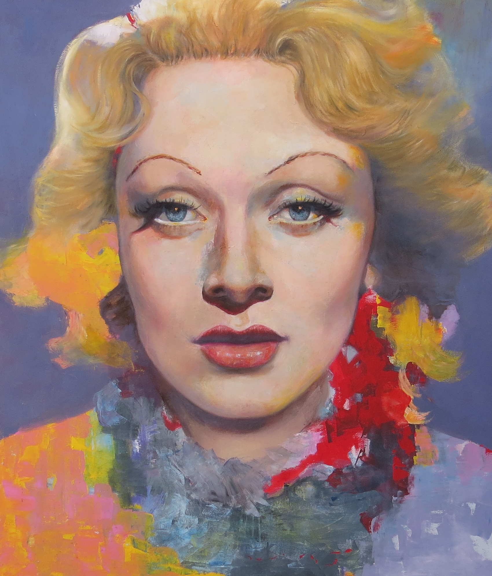 otra genia, Marlene Dietrich, y su mágica mirada