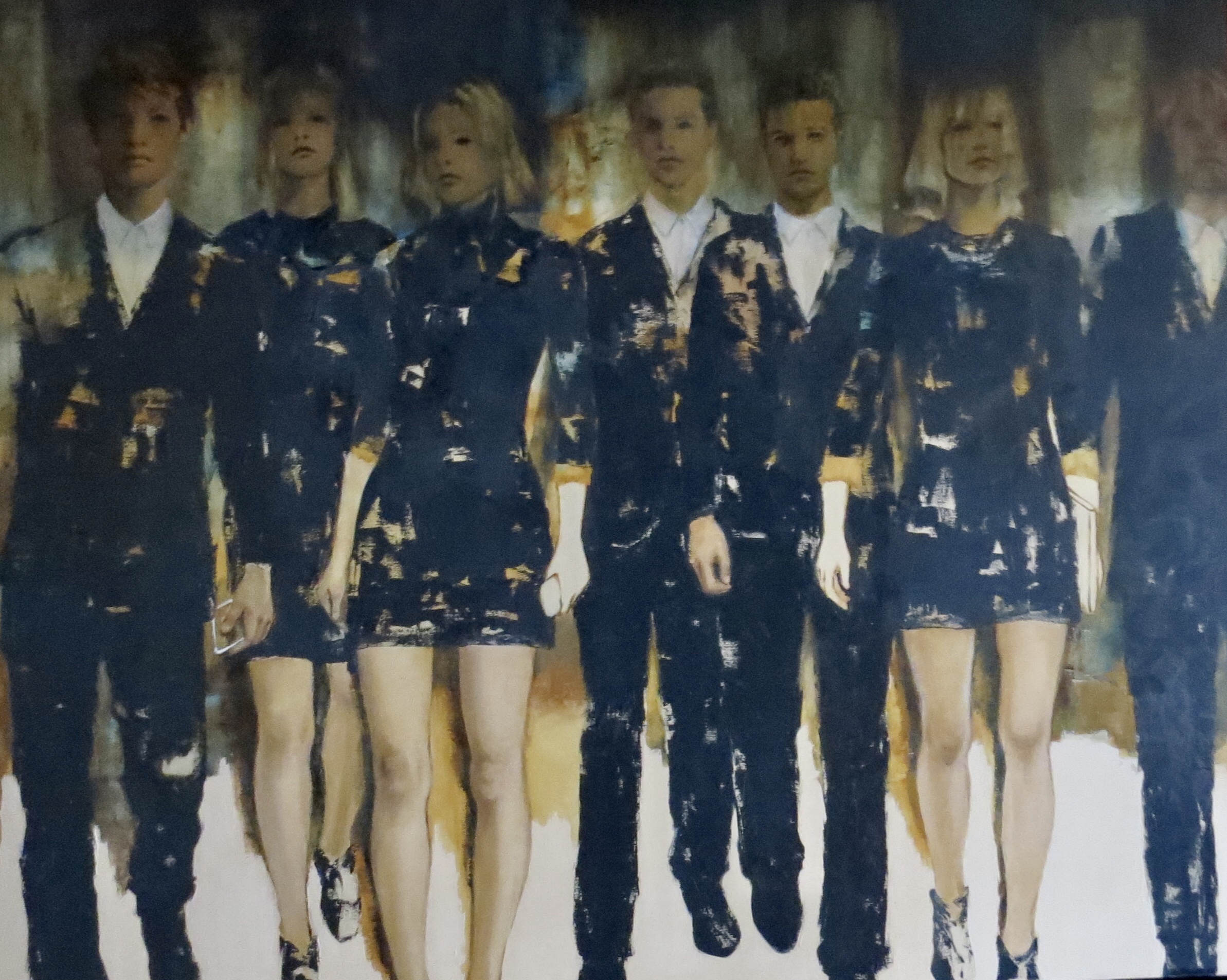 “Ciudad Vieja” oil on canvas 1.50m x 1.20m