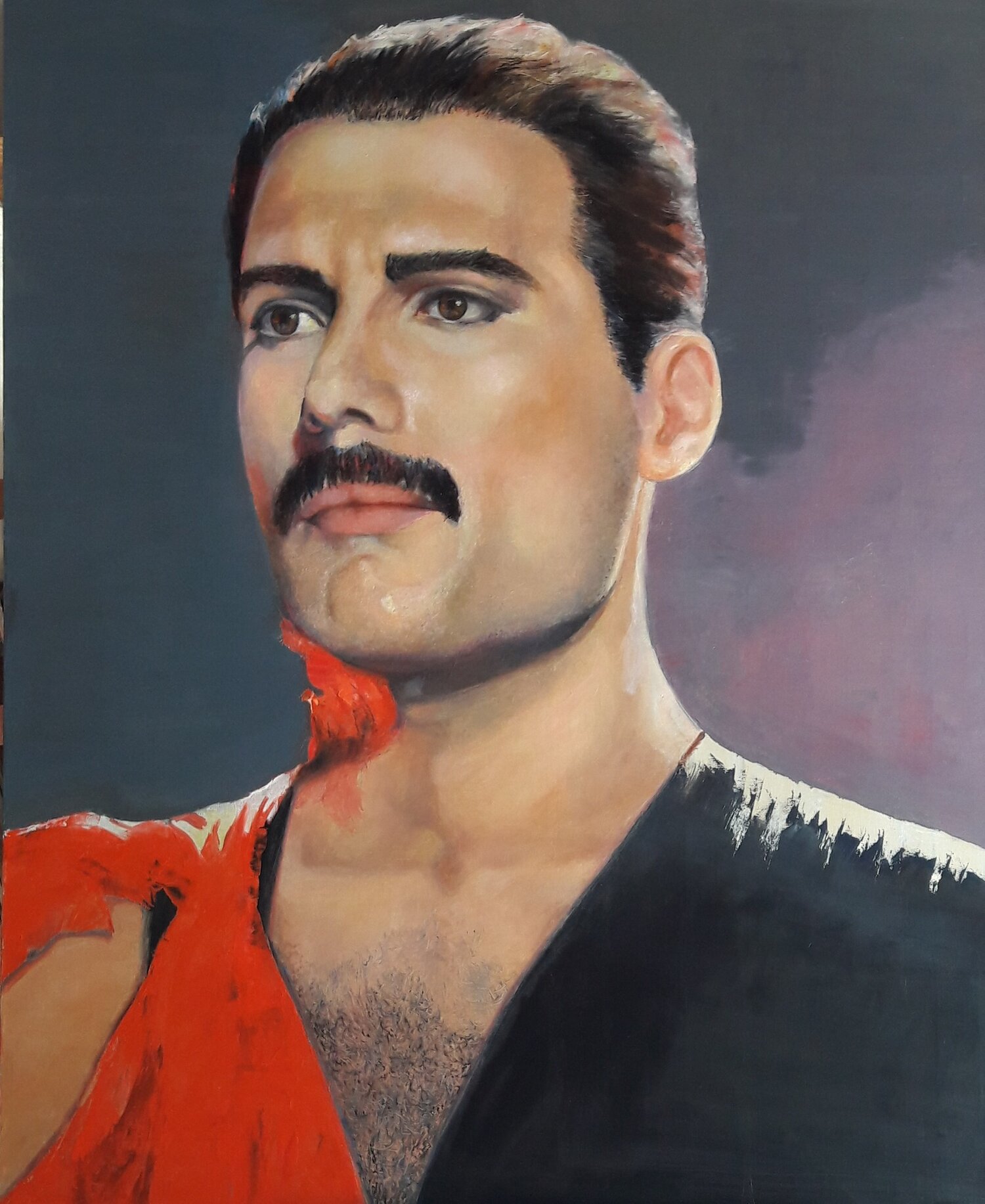 “Freddie” oil on canvas 1.60m x 1.20m 2018