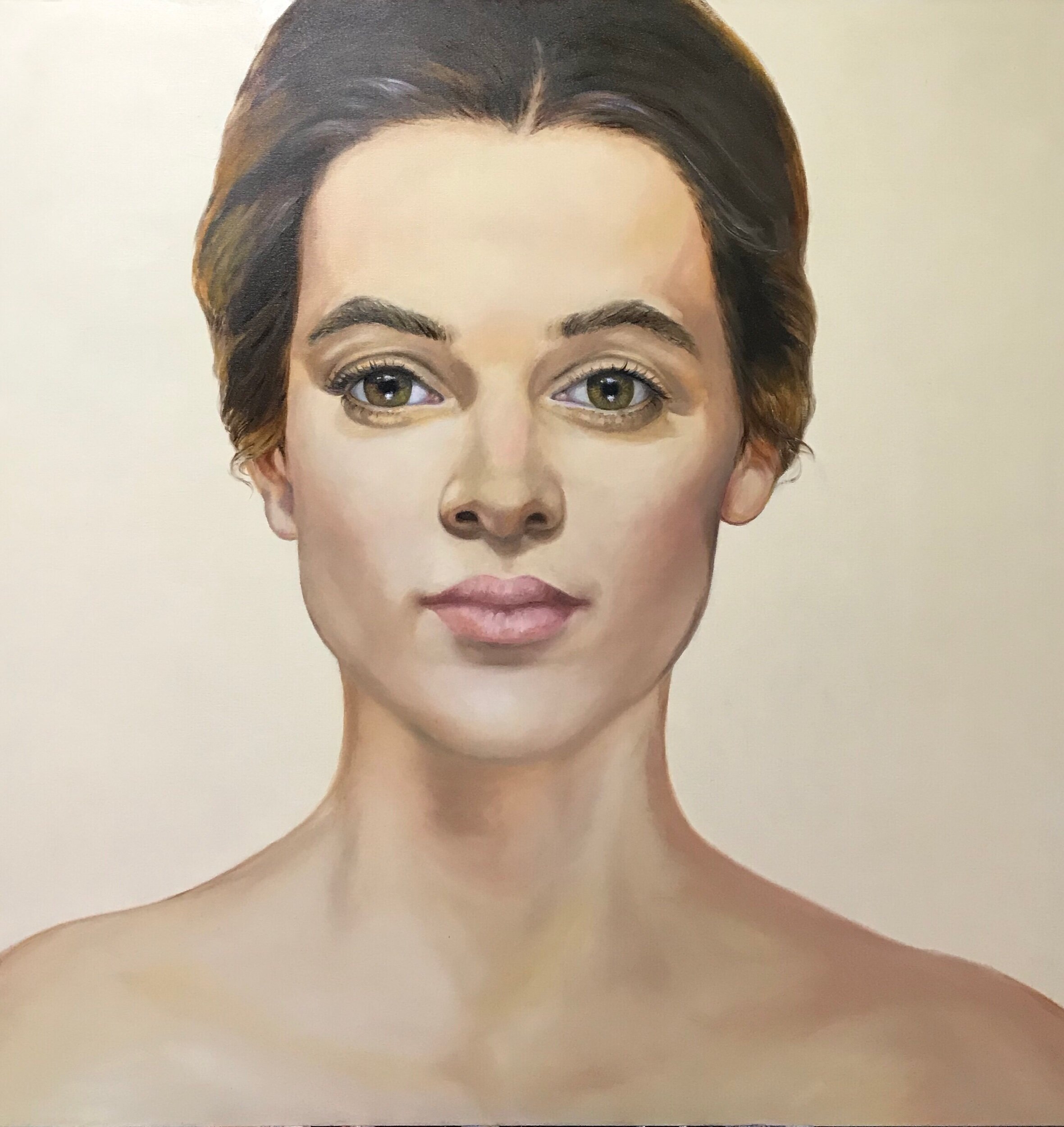 “EVA” olí on canvas 1.20m x 1.20m