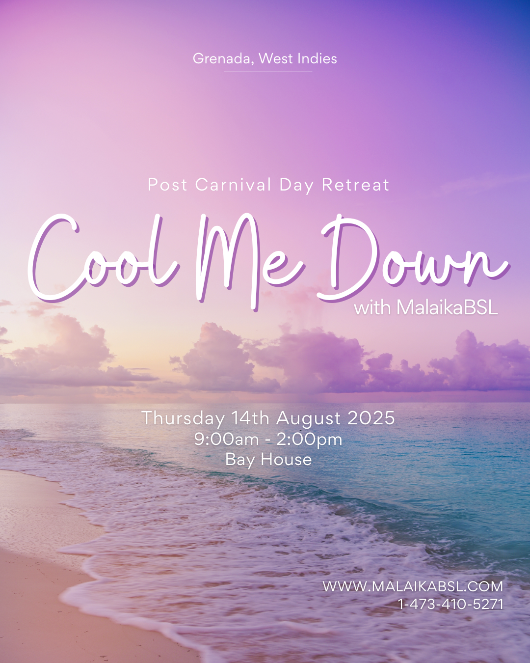 Cool Me Down: Post Carnival Retreat