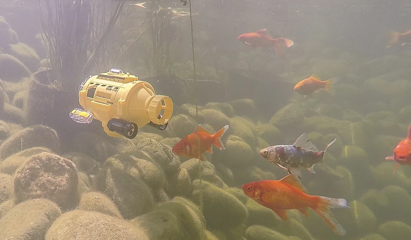 spycam aqua rc submarine