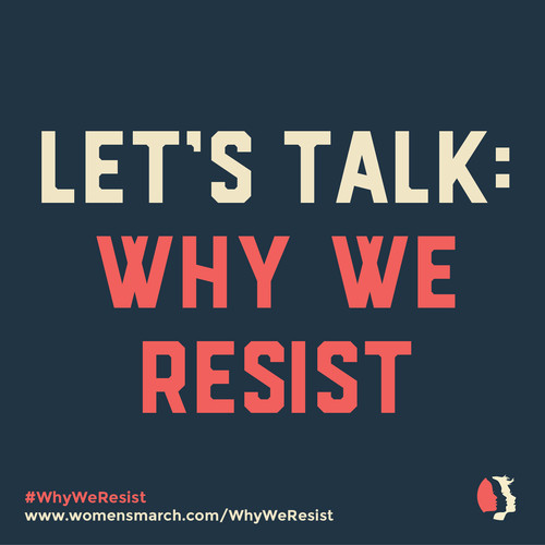 LET'S TALK: WHY WE RESIST - Action 8
