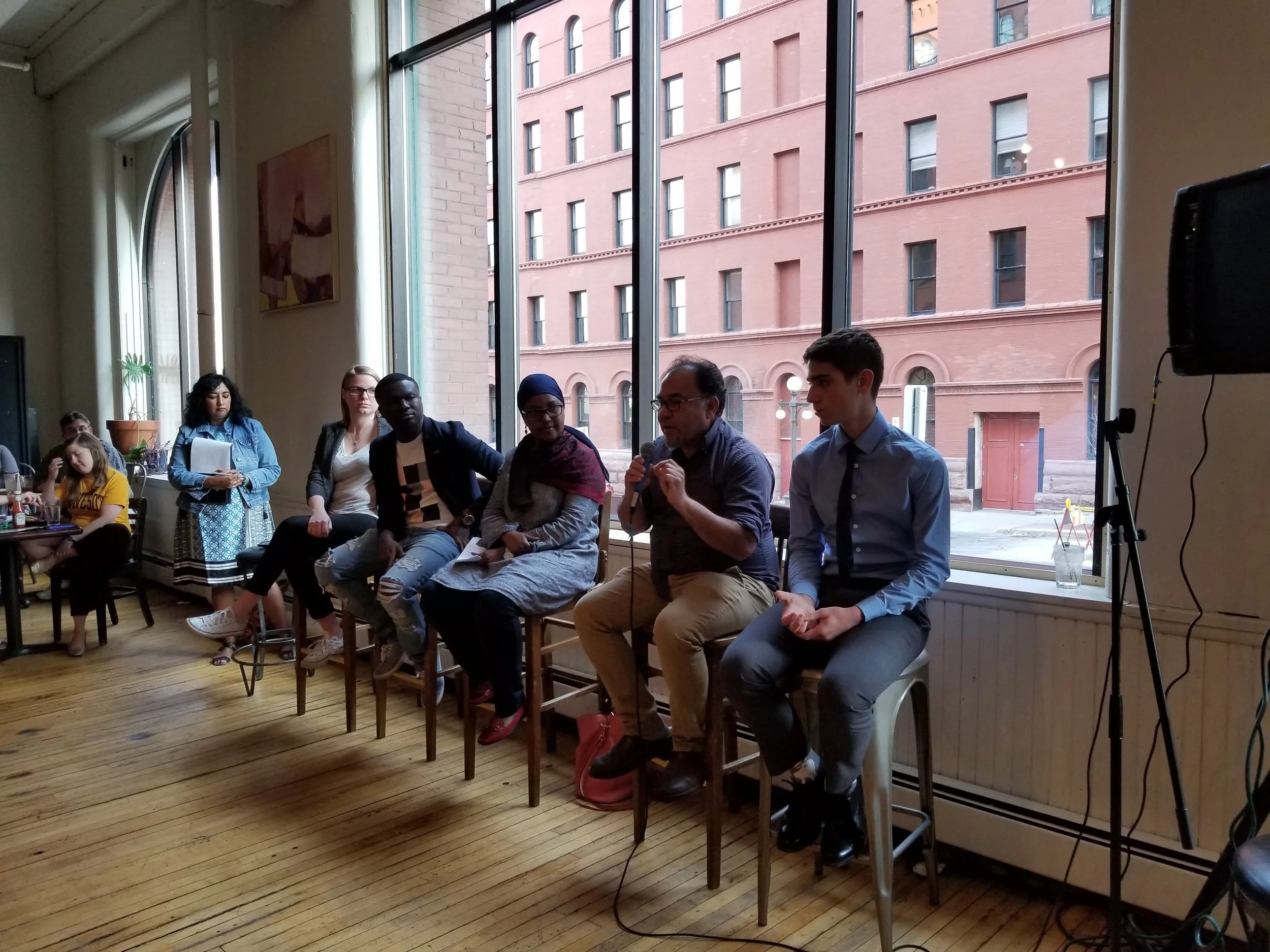 Full-house at Third Thursdays' "Mobilizing for the Midterms".