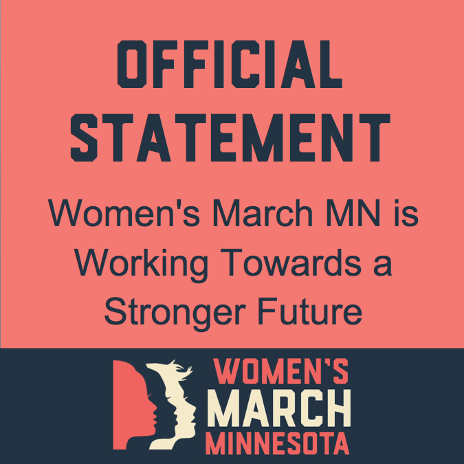 OFFICIAL STATEMENT: Reevaluating Ties to Women’s March, Inc.