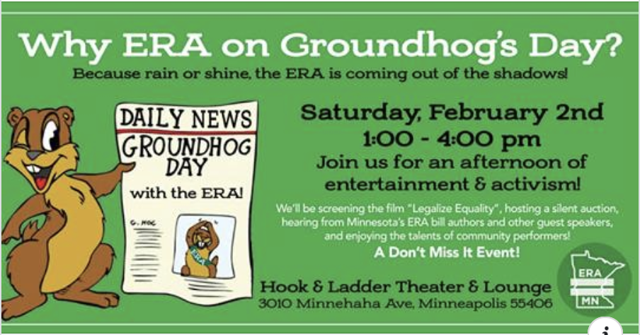 Who’s coming to the ERA party this Saturday?