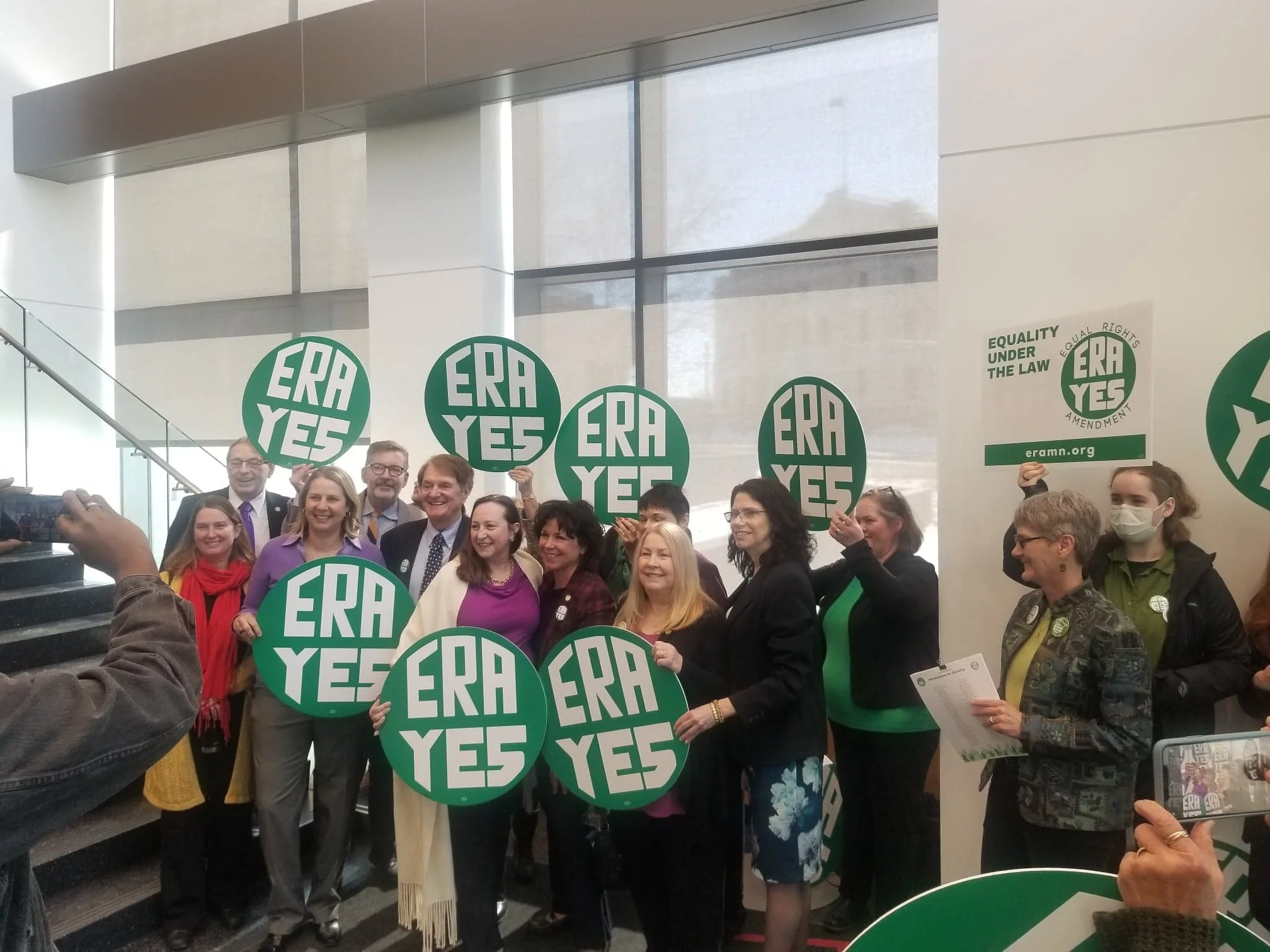 ERA Minnesota asks MN Senate to hold hearing on ERA bills