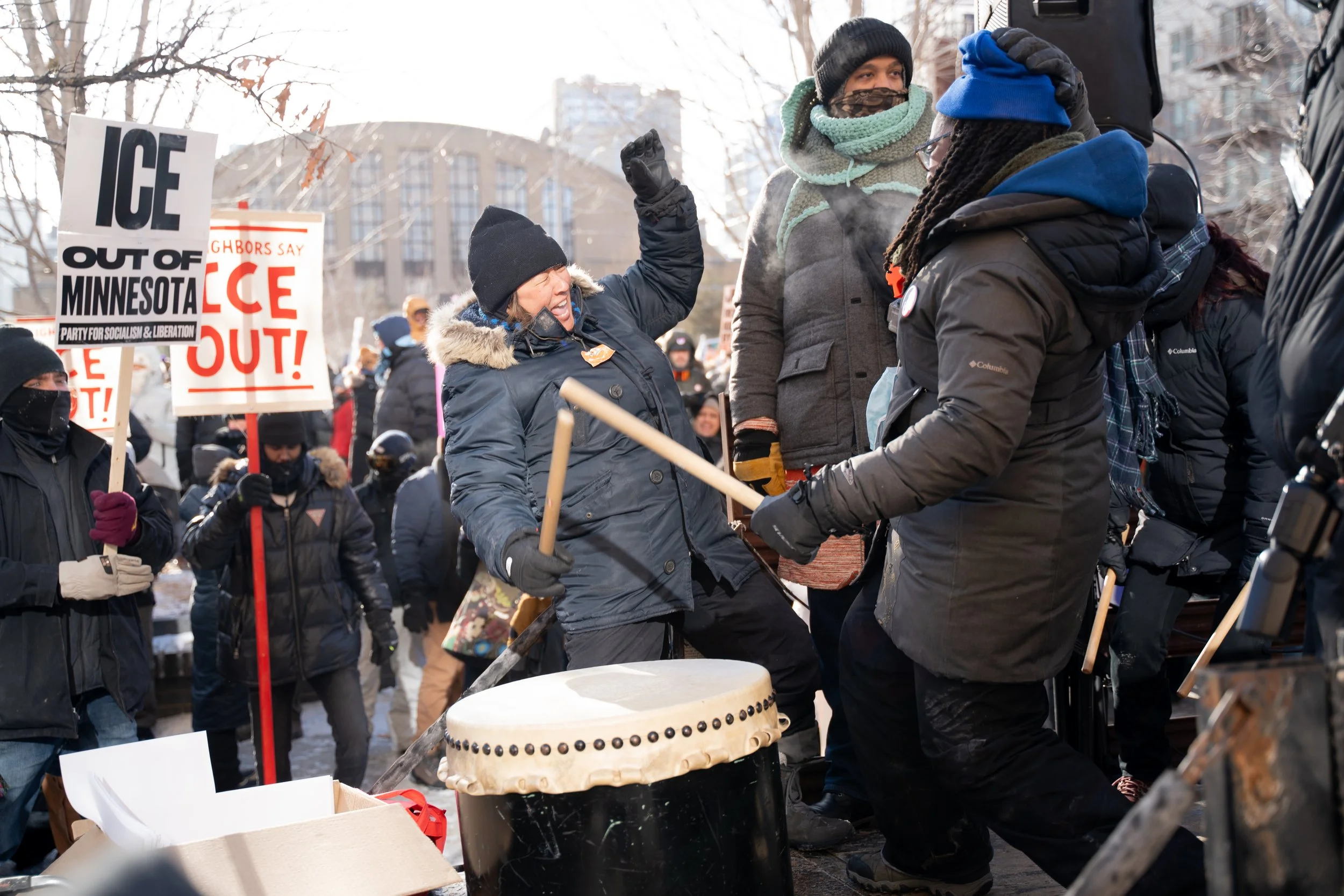 Thousands attend the ICE Out of Minnesota General Strike and March Jan 23, 2026