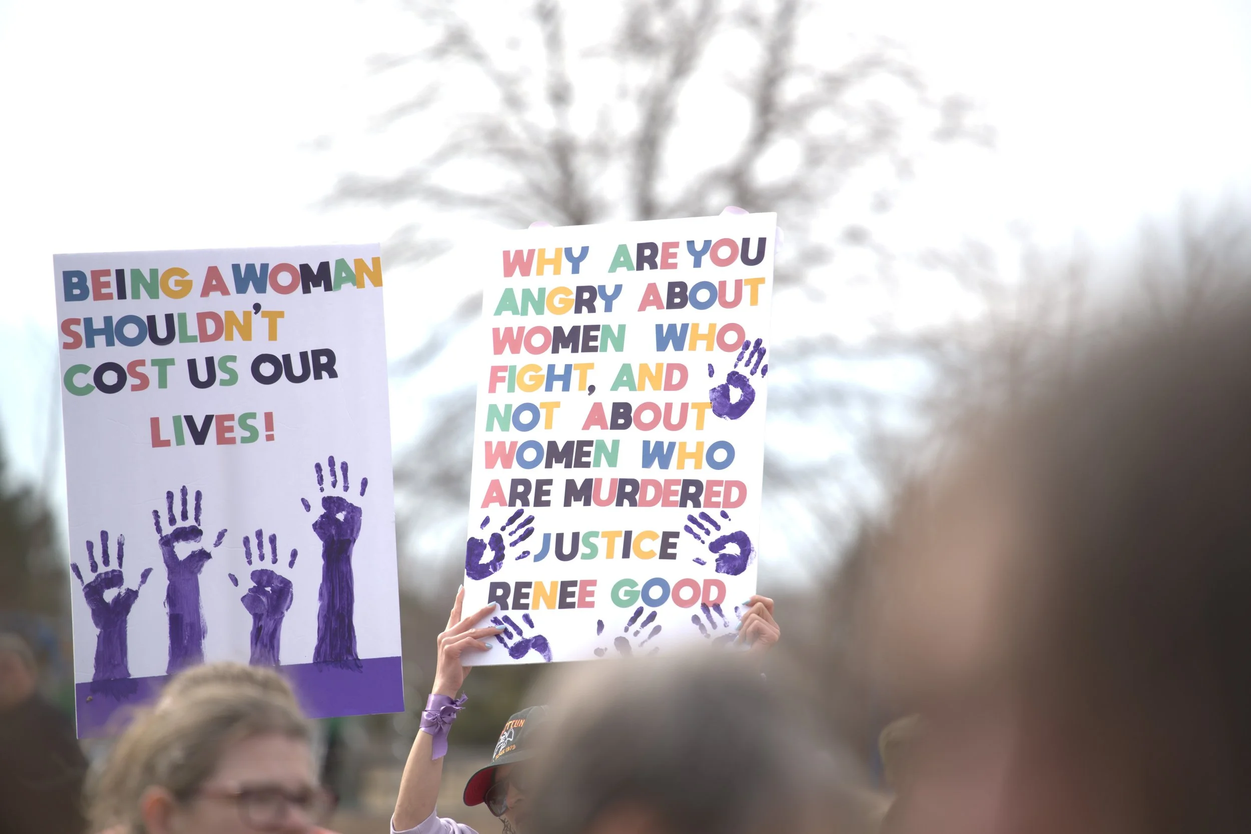 Thanks for celebrating International Women’s Day – for giving and standing up