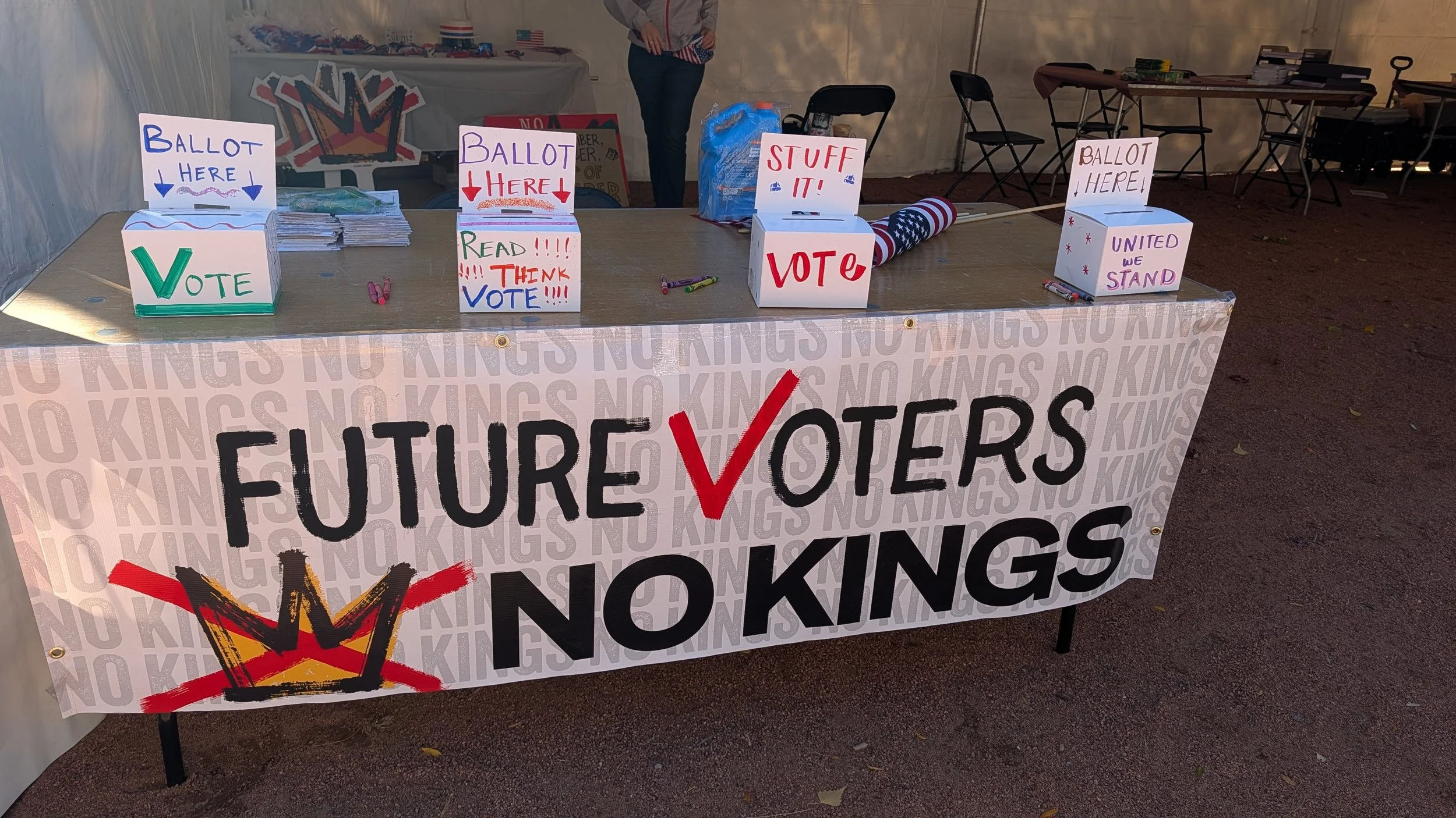 No Kings Vote Early Oct 17, 2026 in Minneapolis &nbsp;- Get Off Your Hands and Vote