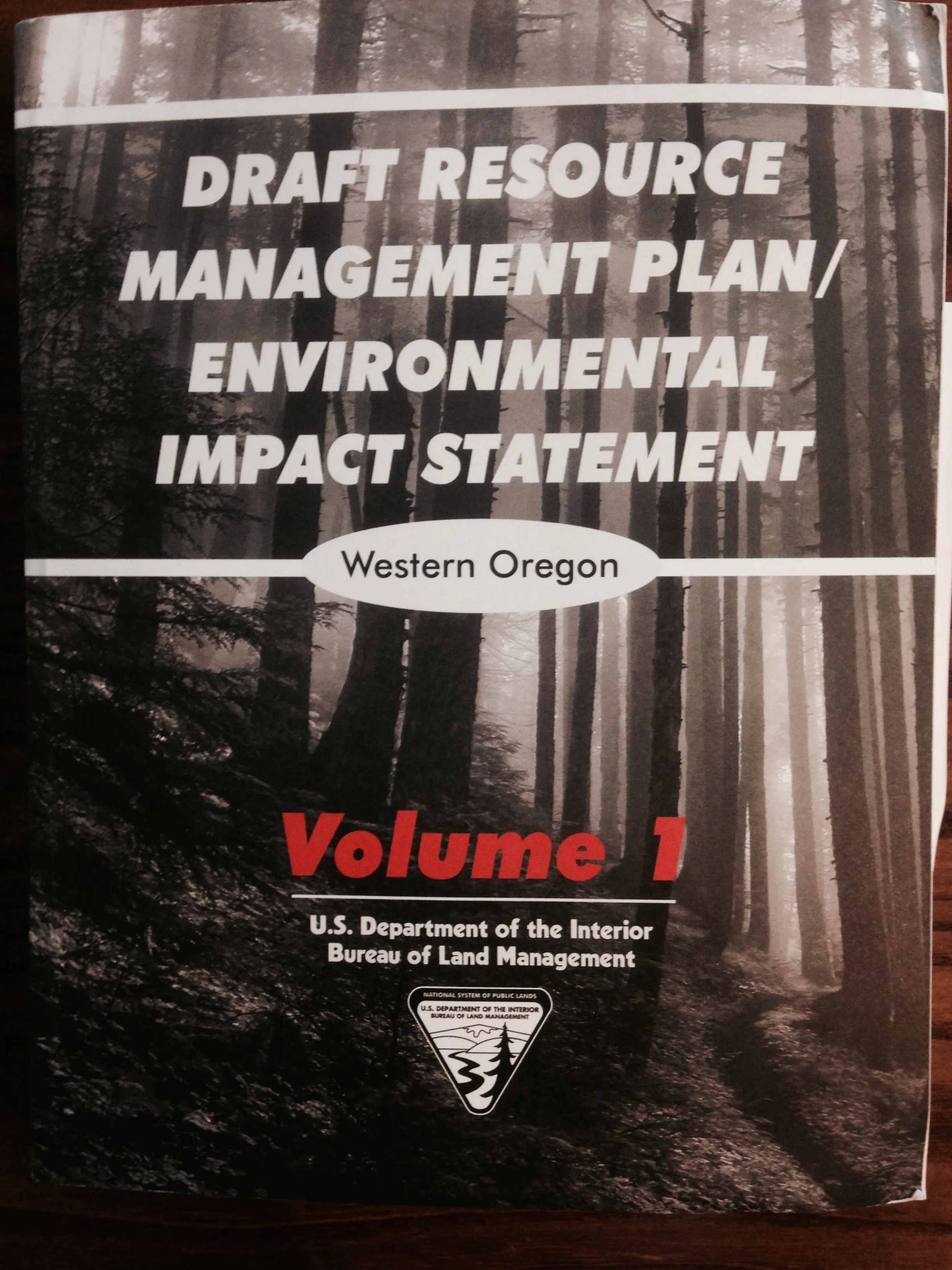 New BLM Resource Management Plan