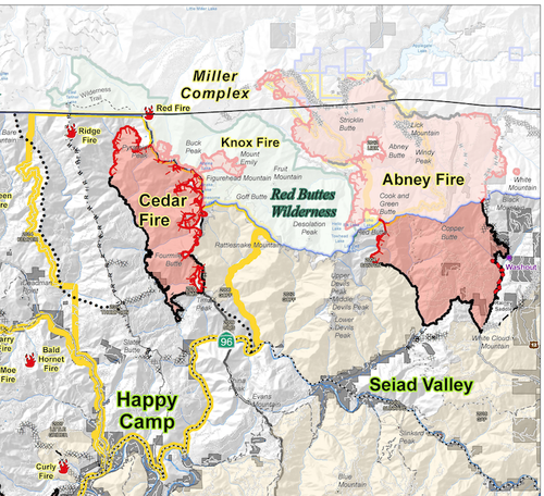 Klamath National Forest Map Klamath-Siskiyou Wildlands Center