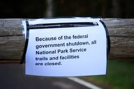 Government Shut Down and Public Lands