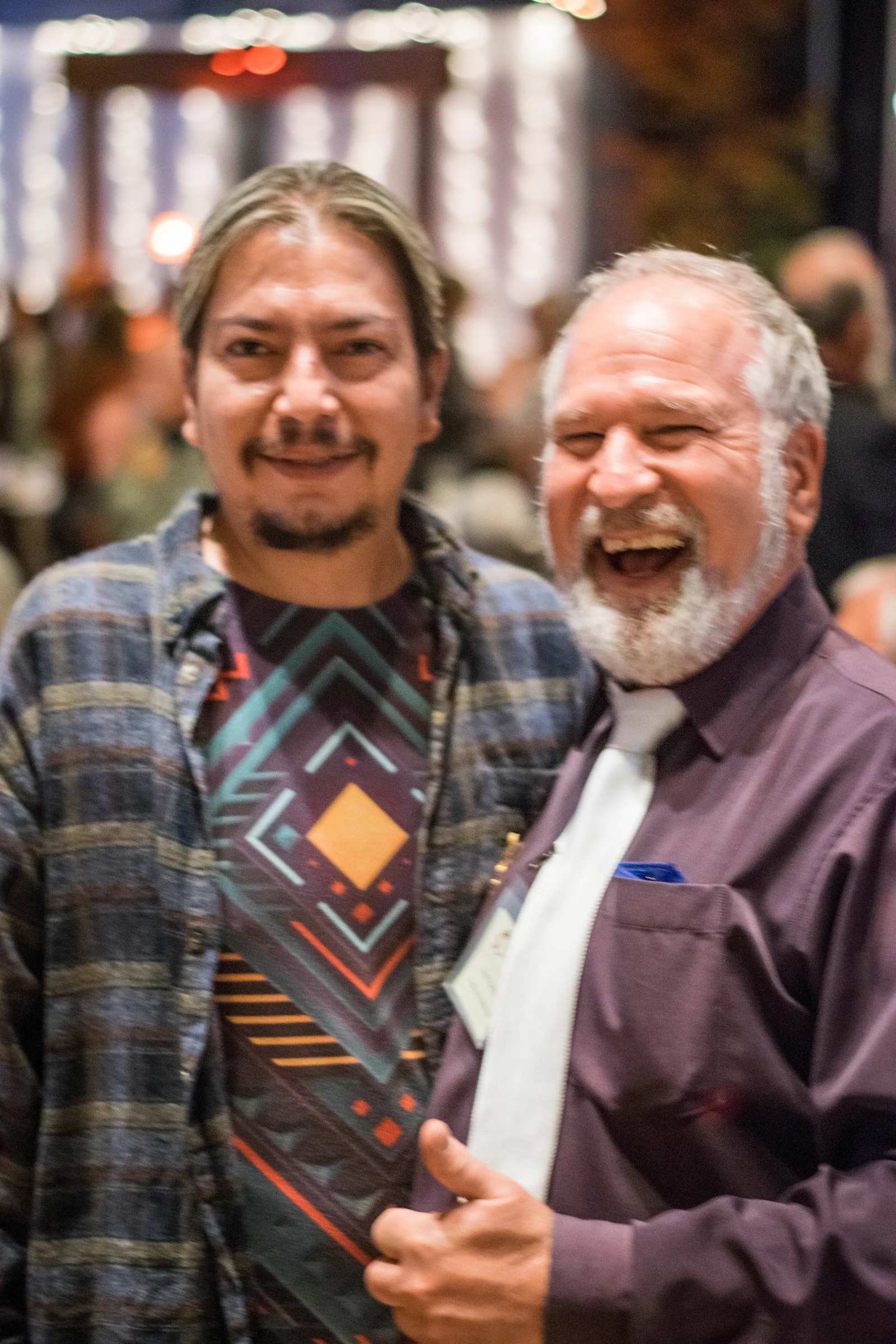 Gary and Geronimo at KS Wild’s Annual Dinner, 2017