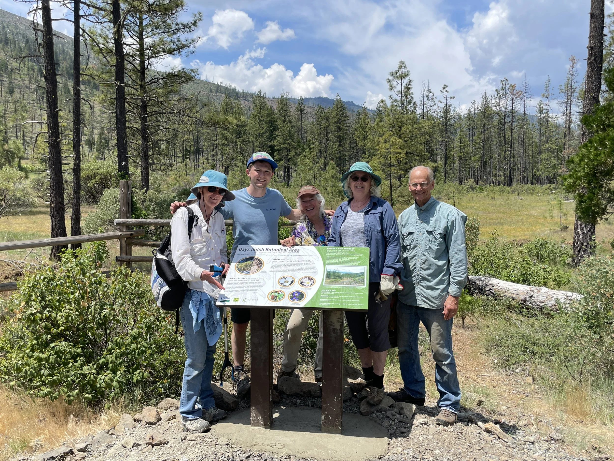 Six years of stewardship at Eight Dollar Mountain and Days Gulch Botanical Areas