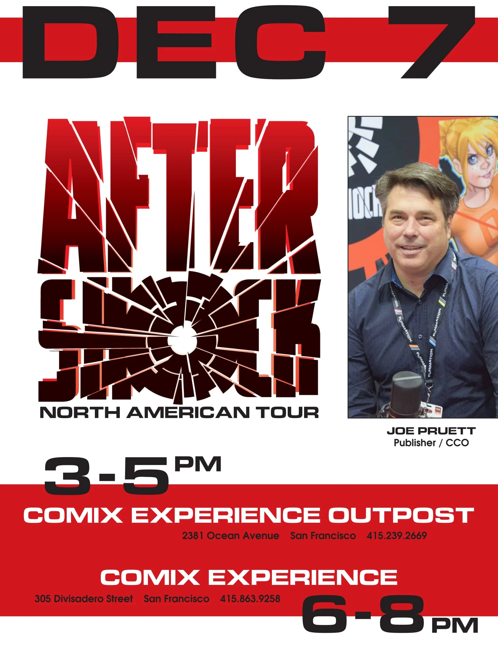 AfterShock Comics North American Tour!