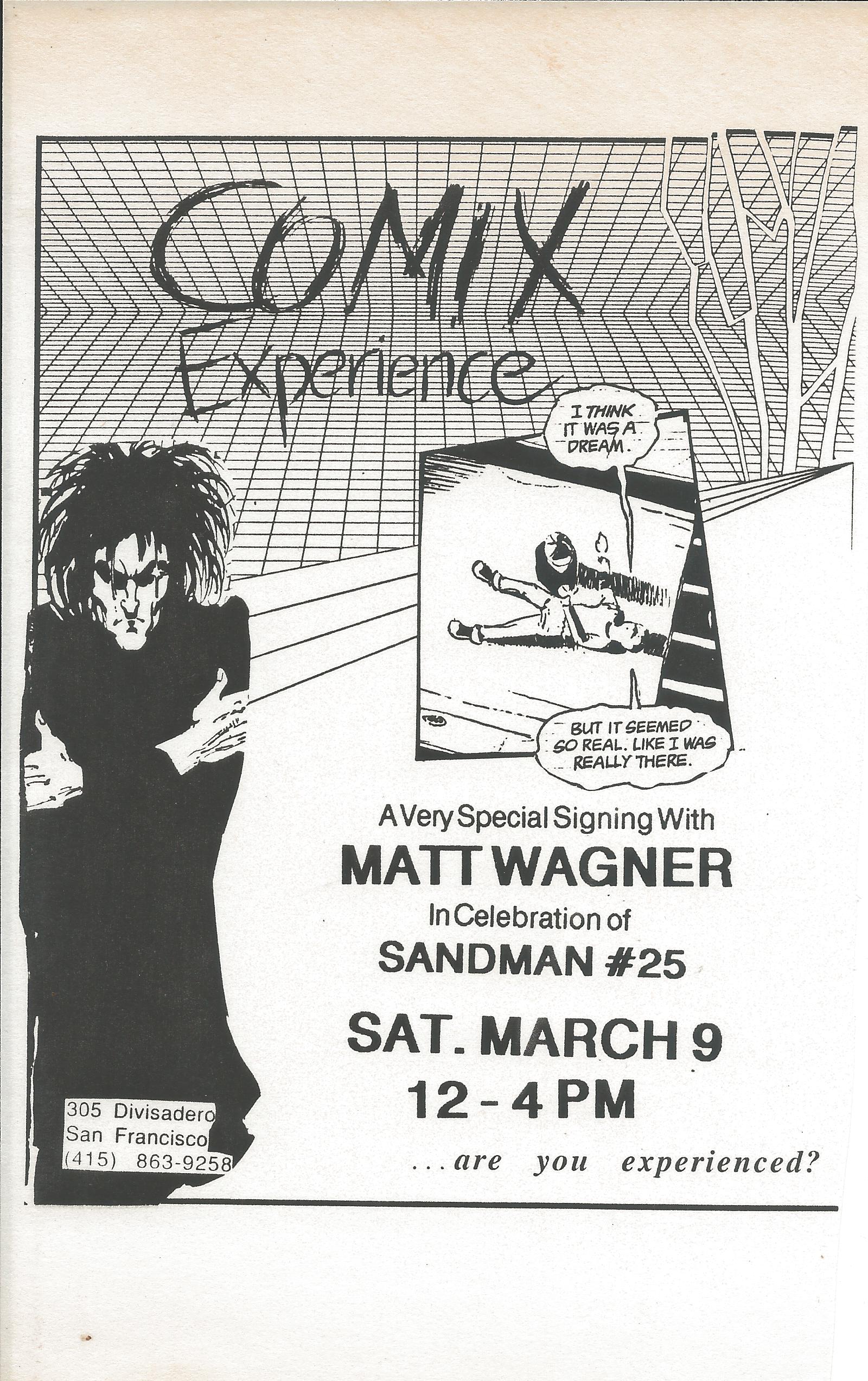 1991 0309 Matt Wagner Flier.jpg