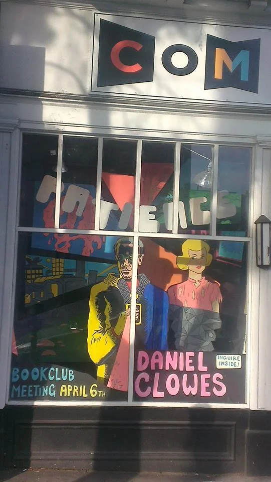 Daniel Clowes. Patience. Signing and book club meeting April 2016.jpg