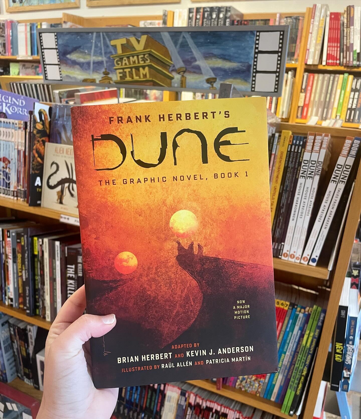 oh like SAND dune&hellip; yeah we have some comics for that