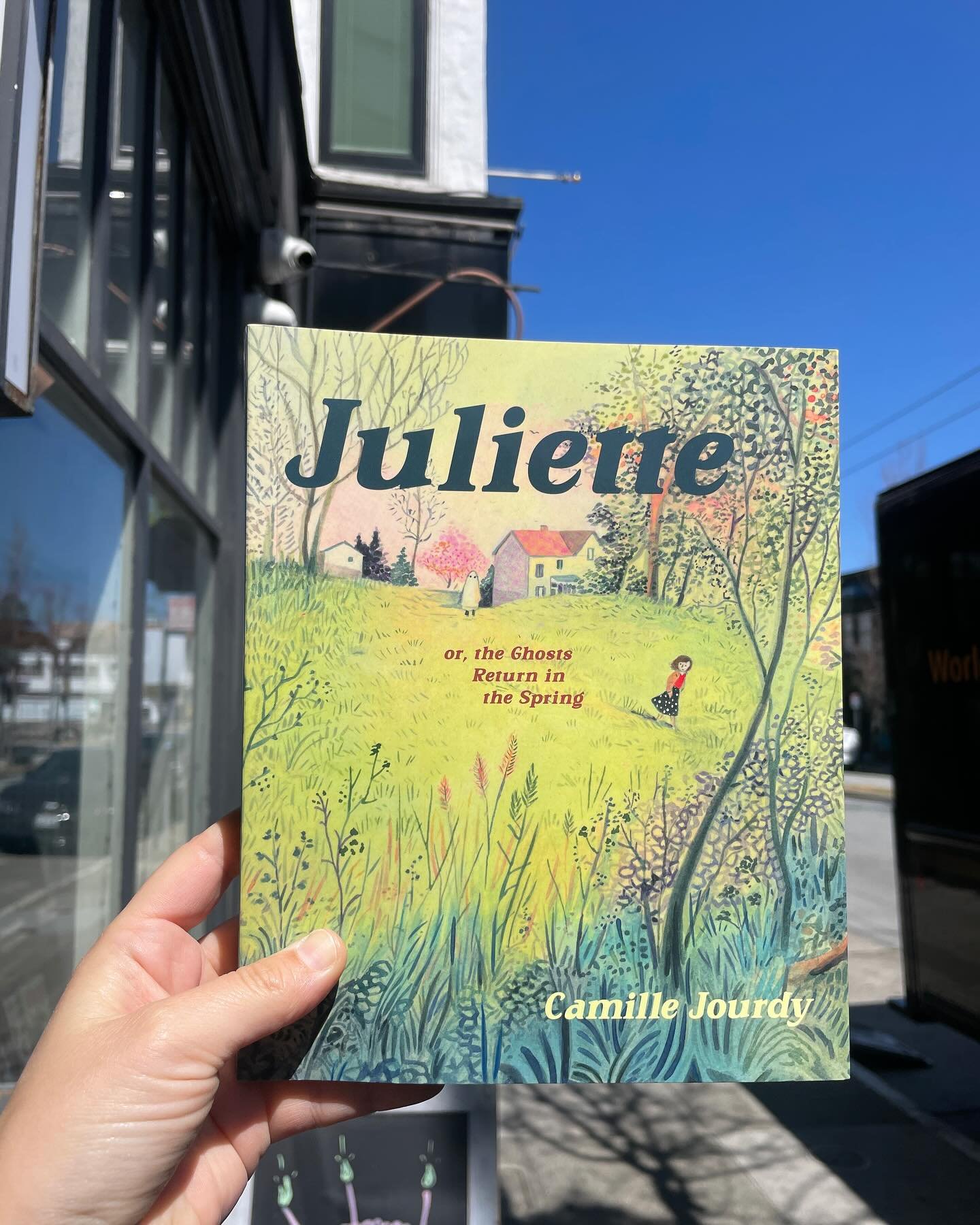 a beautiful spring day to read a beautiful spring book🌼

If you like painterly art style, creative panel structure, or ruminating on complex family dynamics - check out Juliette
