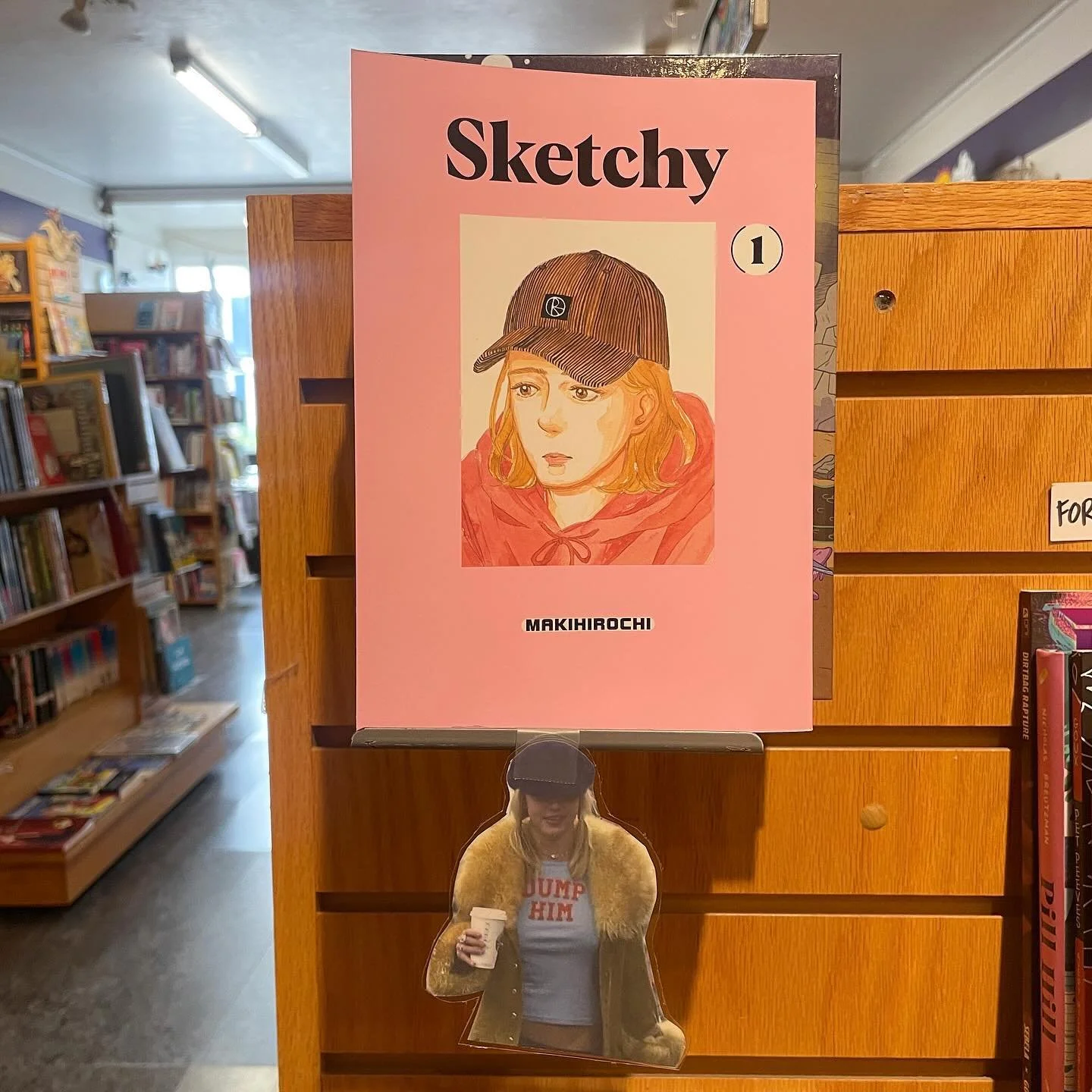 good day to share our latest staff pick shelf: dump him