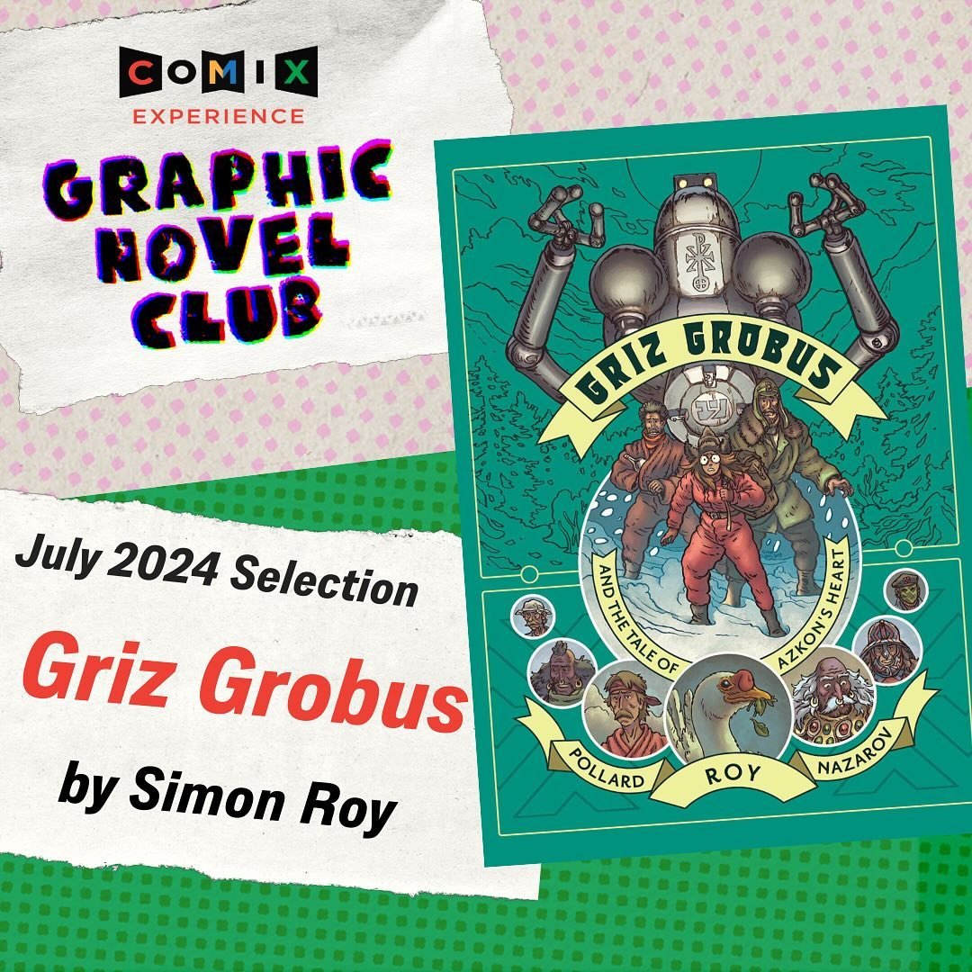 July Graphic Novel Club picks!