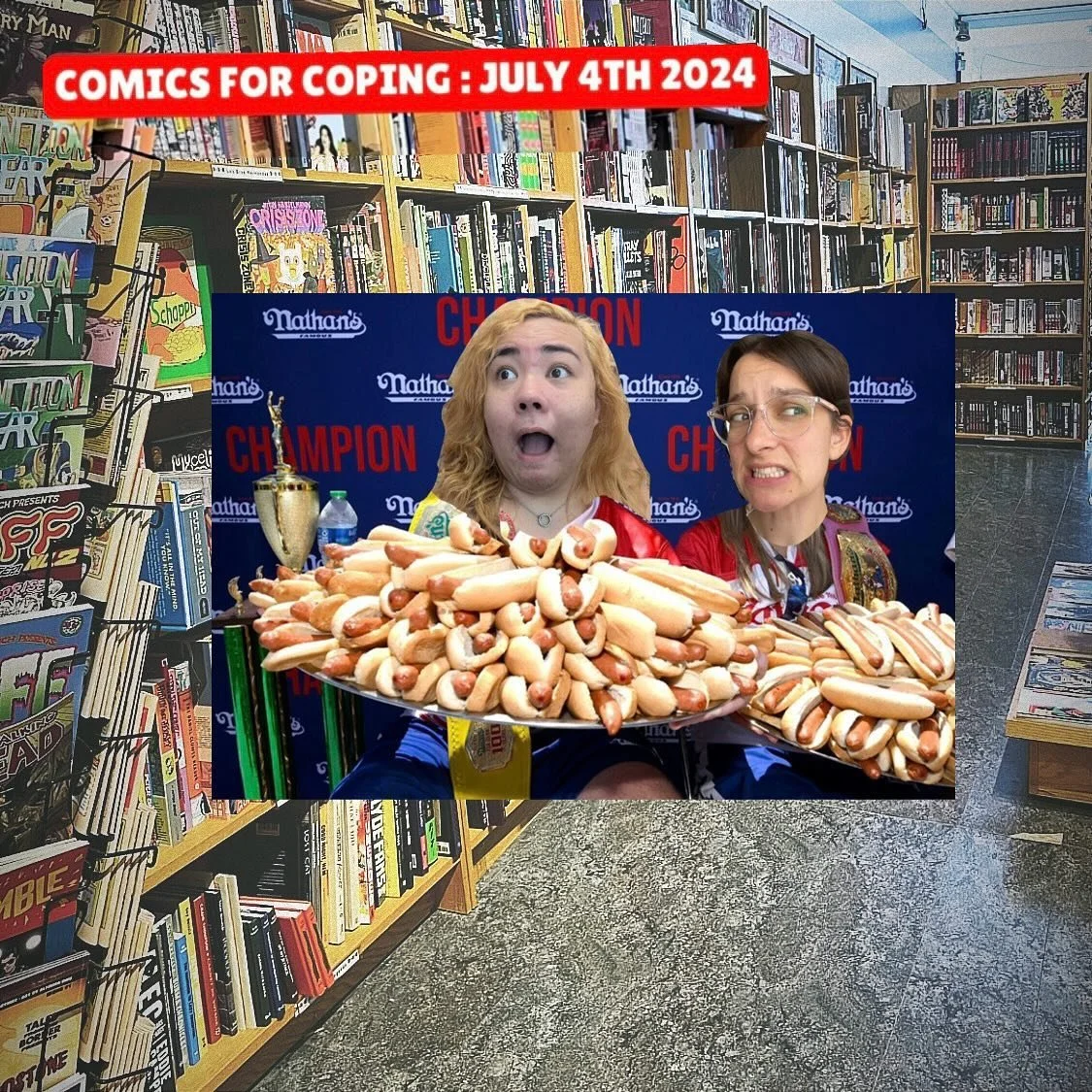 MY FELOW AMERICANS: we are open July 4th 🫡