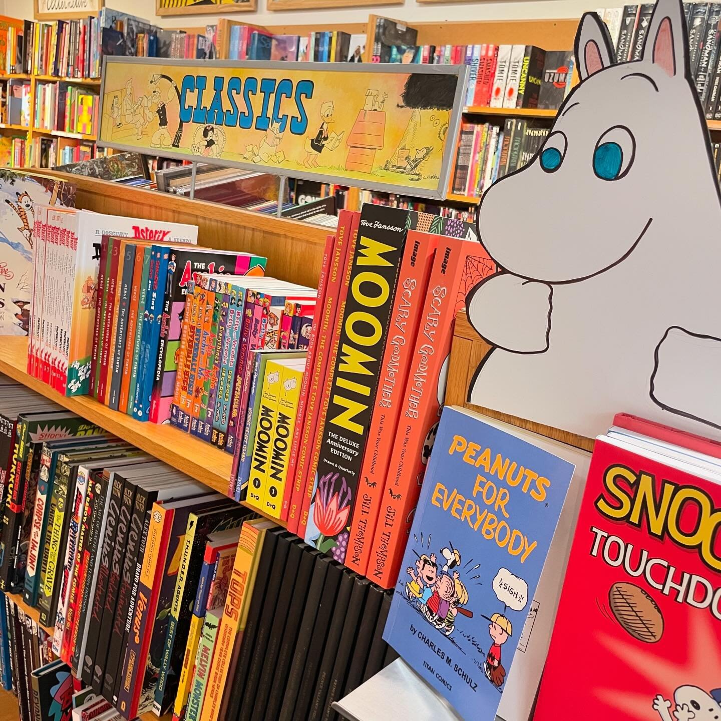 OPEN TODAY 🦃  10am-1pm! 

Something for the whole fam on the CLASSICS shelf!