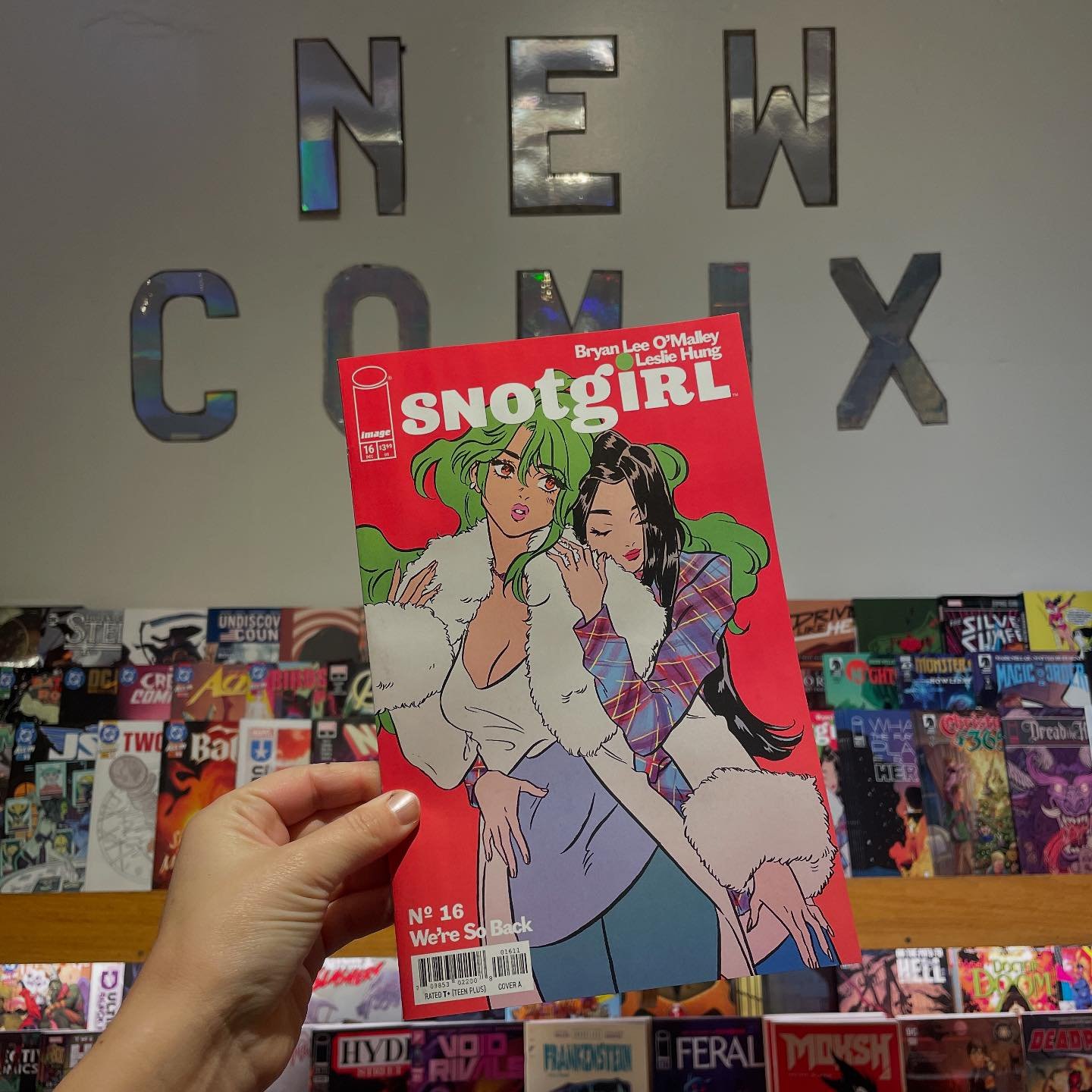WEDNESDAY is NEW COMIC DAY!

Here&rsquo;s a sneak peek at our stack this week*

*one shipment arriving late, check back for more indies on Thursday! 😇