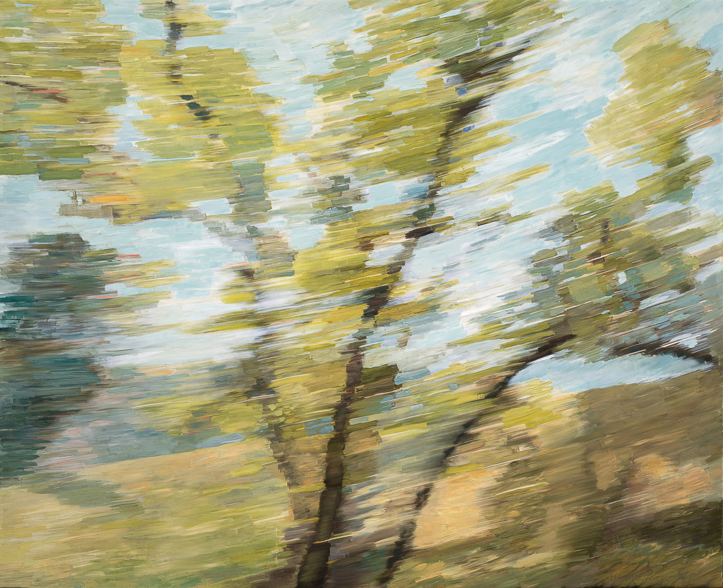 BELDEN &nbsp;• &nbsp;oil and archival print on canvas, mounted on wood &nbsp;• &nbsp;36 by 44 inches &nbsp;• &nbsp;2015