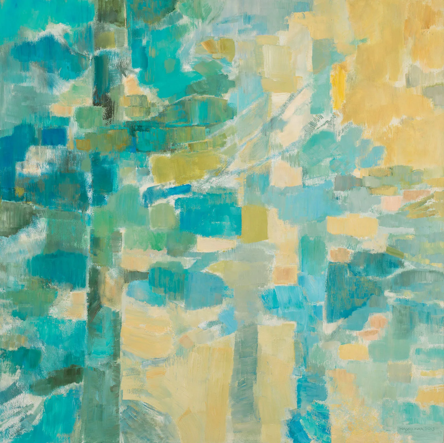 EASTERN LIGHT &nbsp;• &nbsp;oil on canvas &nbsp;• &nbsp;36 by 36 inches &nbsp;• &nbsp;2013