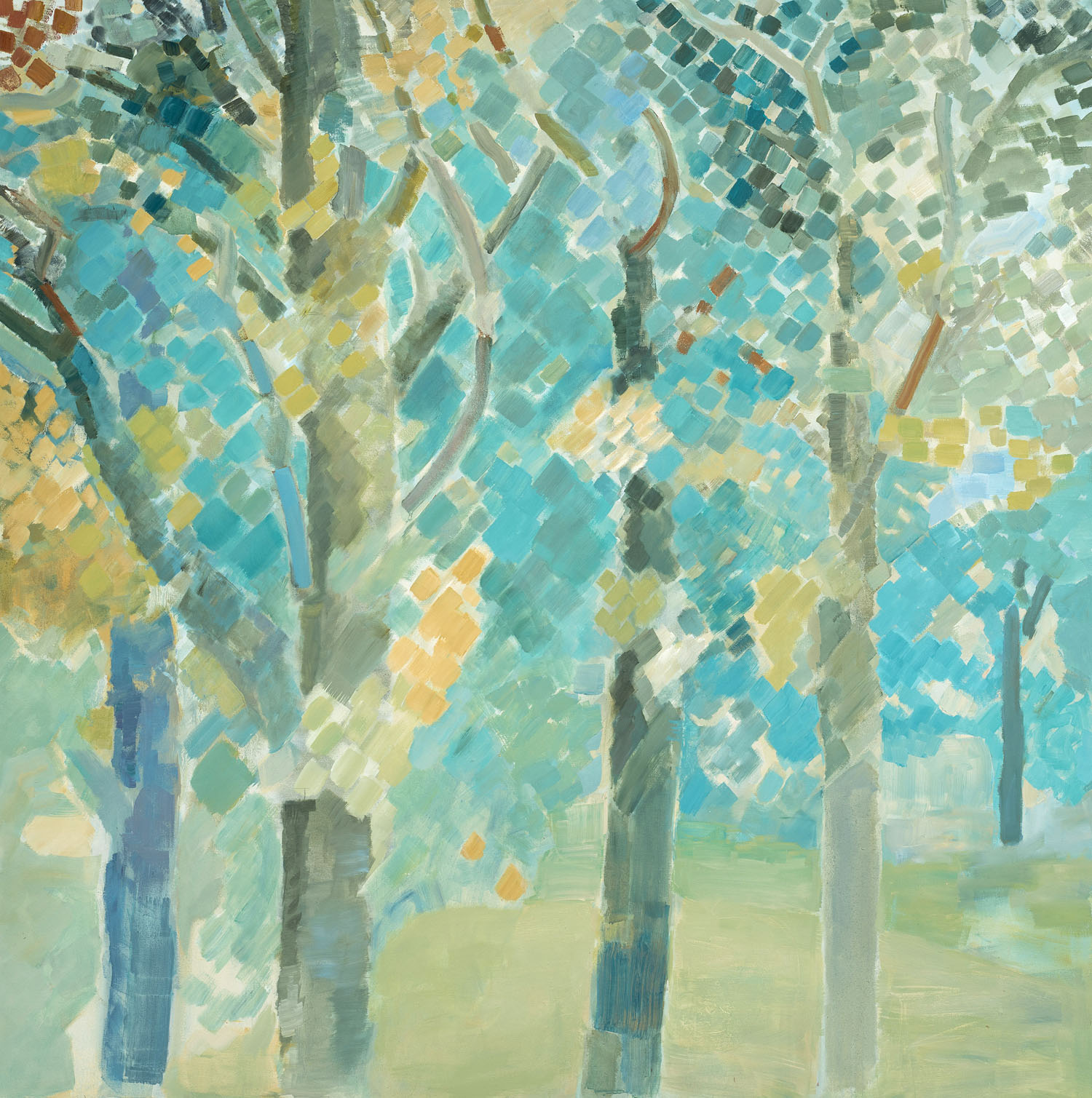 UNKNOWN ADIRONDACKS &nbsp;• &nbsp;oil on canvas &nbsp;• &nbsp;40 by 40 inches &nbsp;• &nbsp;2012