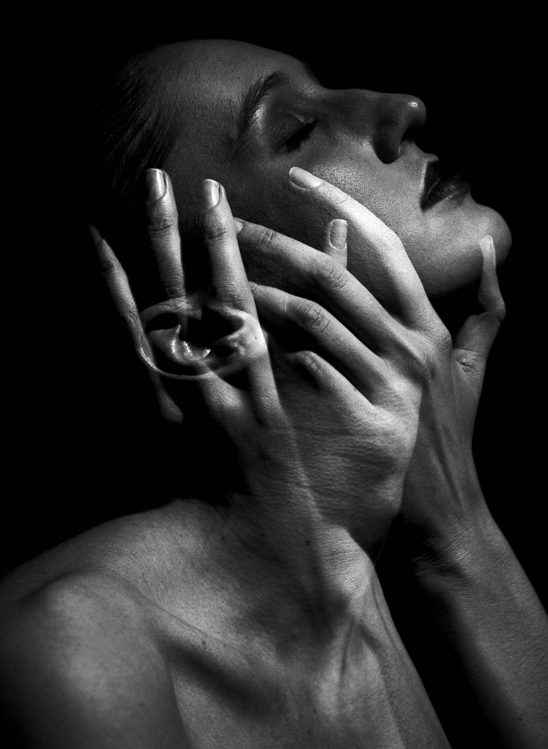 Figure/ Hand Study #1 Gelatin Silver Print 2007