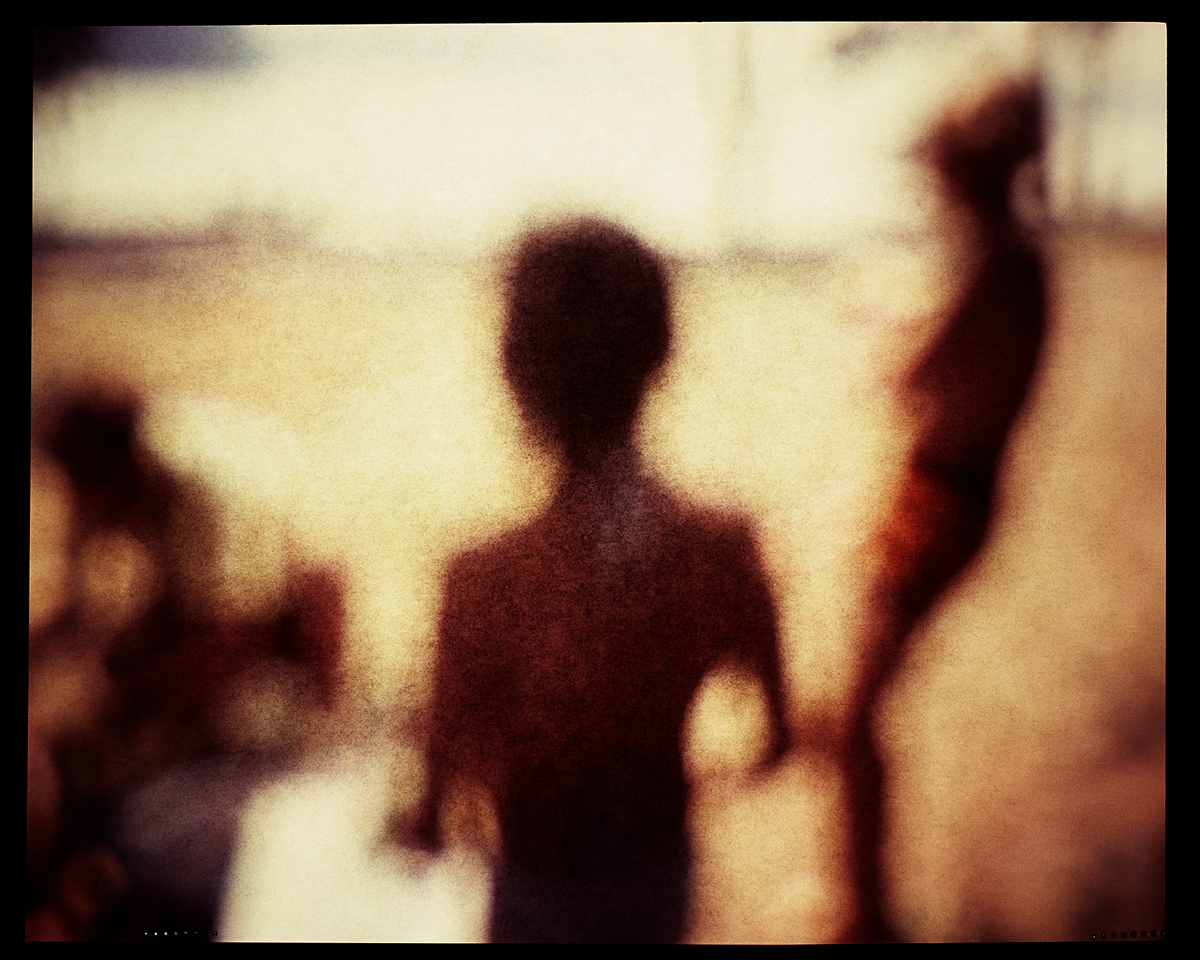 Camping Never Let Me Go Solo Exhibition New England School of Photography 4x5 Slide Positive Light Chamber, Type II 2014