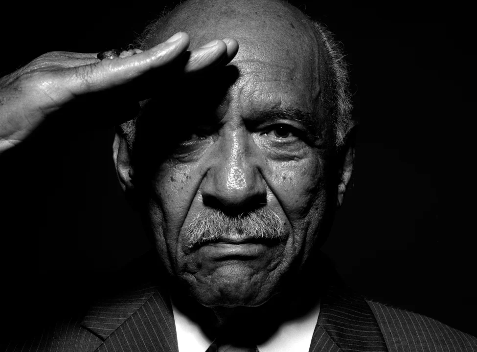 Impressions Solo Exhibition South Bend Civil Rights Heritage Center Dr. Roland Chamblee, Sr. Civil Rights Activist/ Decorated Veteran, WWII (Date of Death: September 23rd 2010) Gelatin Silver Print 2010