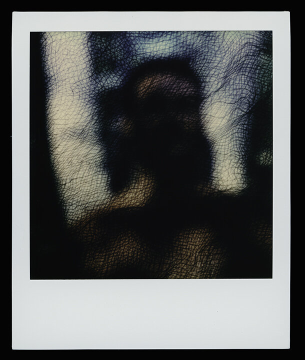  Virgo, series  Solo Exhibition  Escape Artist Studios,  SX70 Film, monoprint  Light Chamber, Type V  2019 