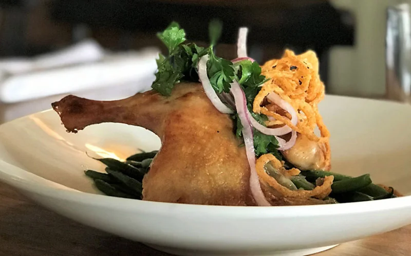 Cowboys & Indians article — Recipes: The Stagecoach Inn’s Herb-roasted Chicken and agave Old Fashioned (scoot over to the historic inn’s restaurant and bar)