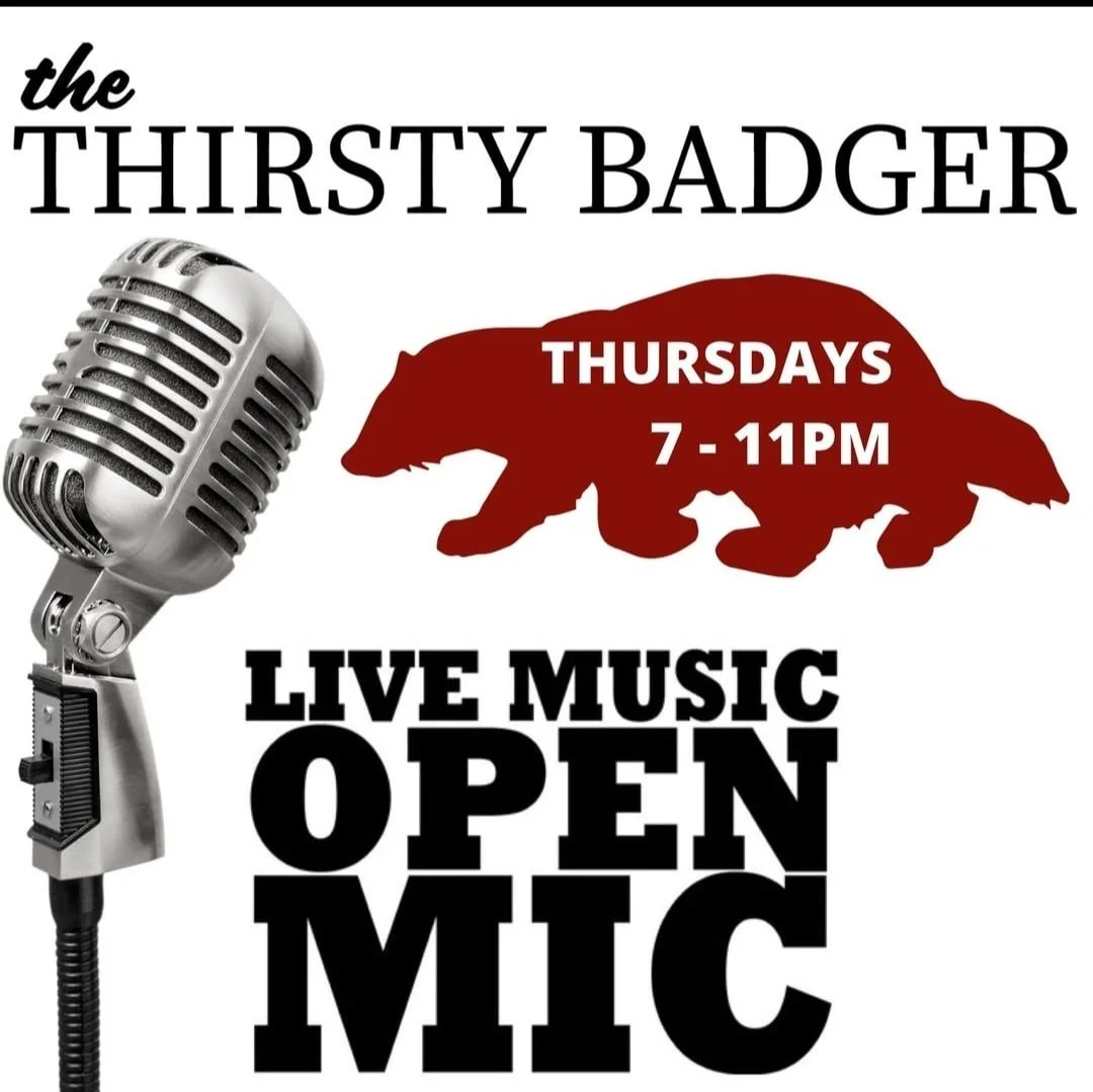It's Thursday, and we will be at The Thirsty Badger tonight from 4:30pm-7pm! Come get some pizza before open mic night starts! (360) 820-5333 or www.cicchittis.com