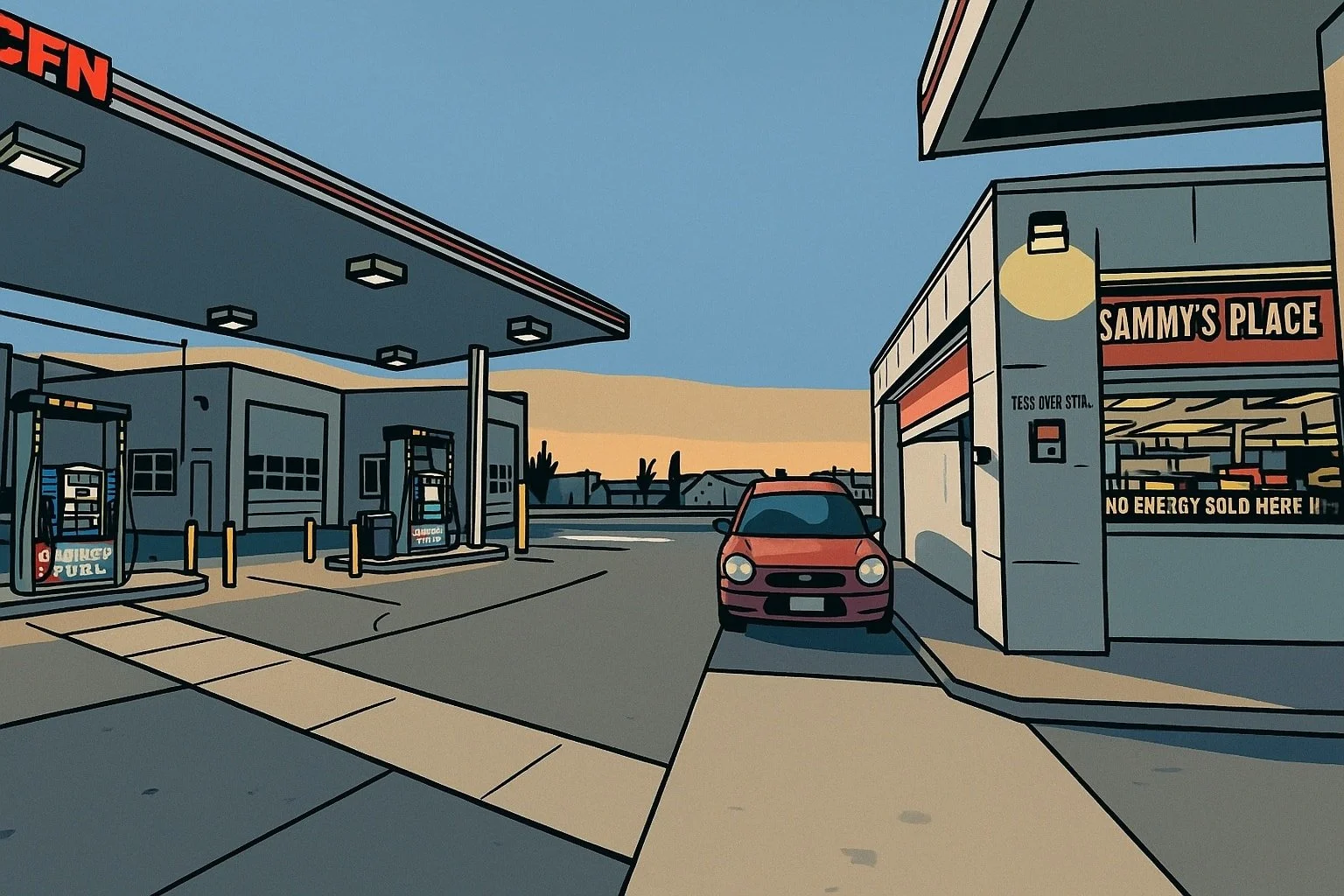 It is Wednesday, and we will be in Bellingham tonight from 4:30pm-7pm at Sammy's Place! Come on by and get some pizza while you fill up your gas tank! ⛽️🍕