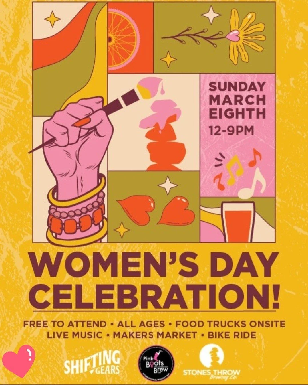 Come join us for International Womens Day! We will be at Fairhavens Stones Throw Brewery from 12 pm to 9 pm tonight! Enjoy PIZZA of course! Cookies, try a tasty brew, and lots of booths to check out as well! Come on down!

Call your order in to (360)
