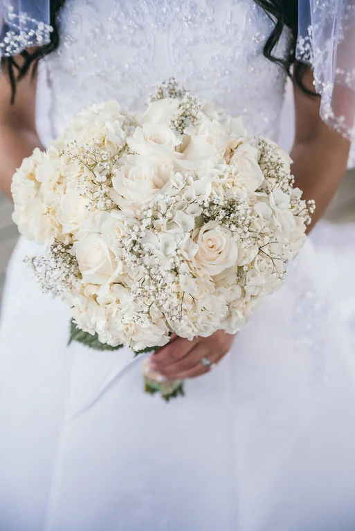 Bridal bouquet, courtesy of Megan Feldman