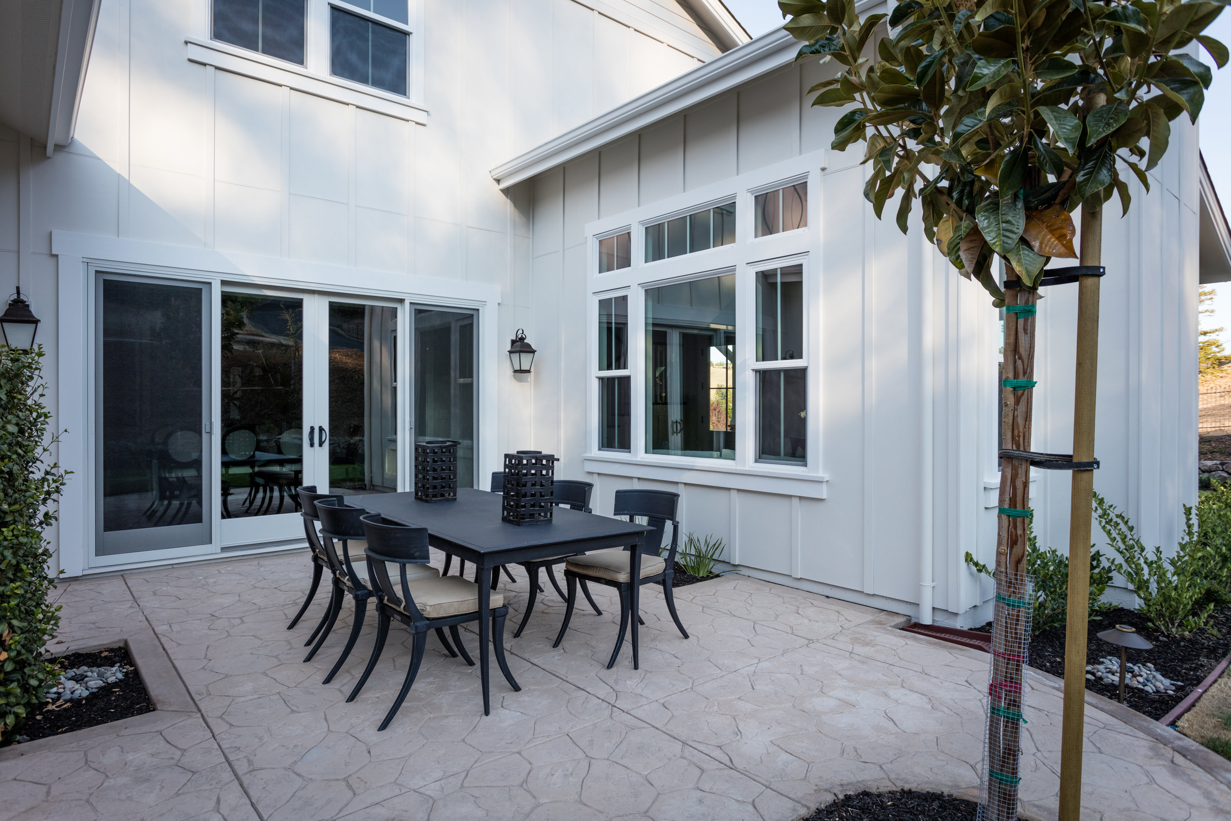 Branagh custom home--patio--Danville, CA